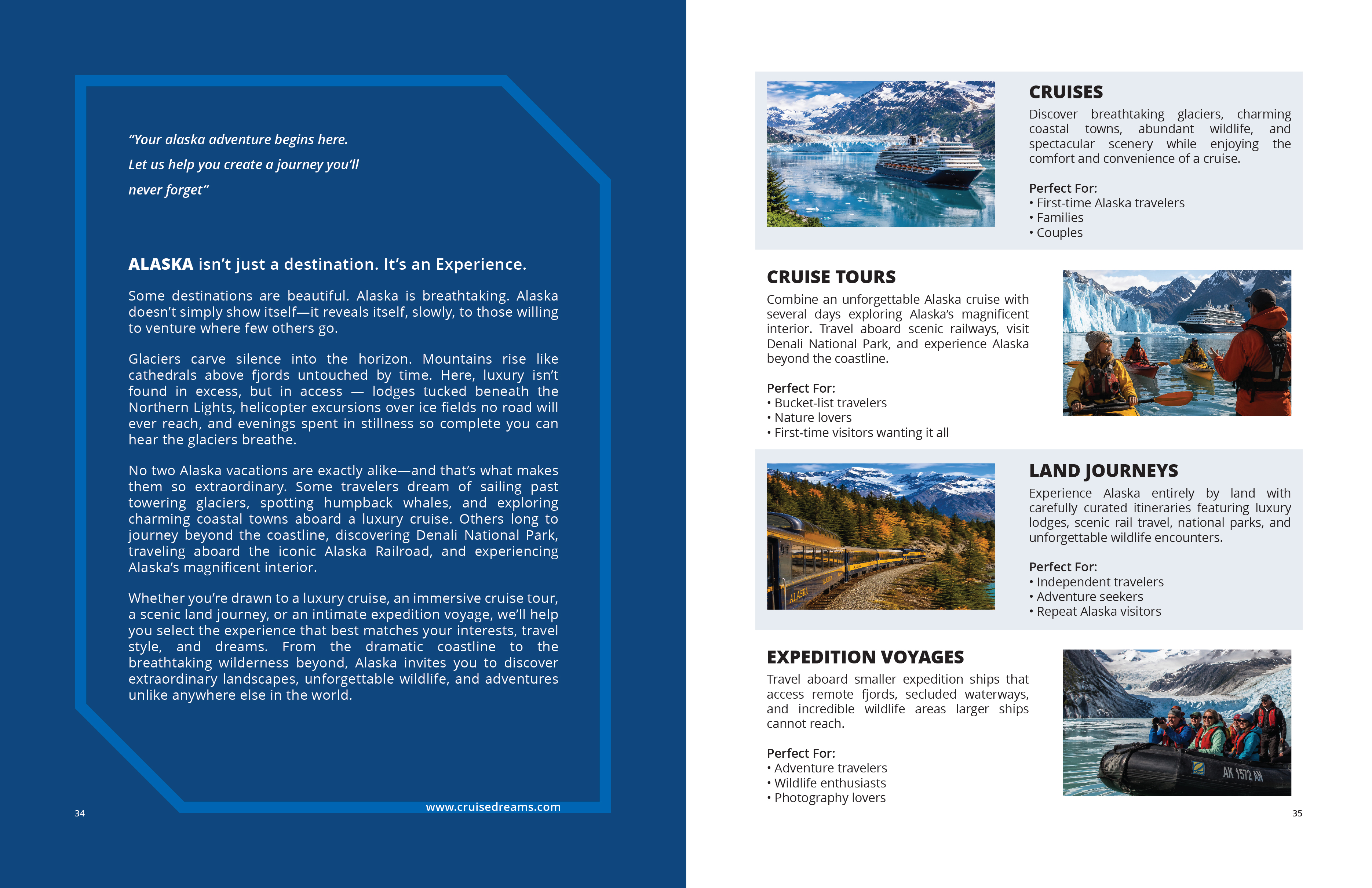 Magazine Design by Ben9Graphic for Cruise Dreams | Design #37618432