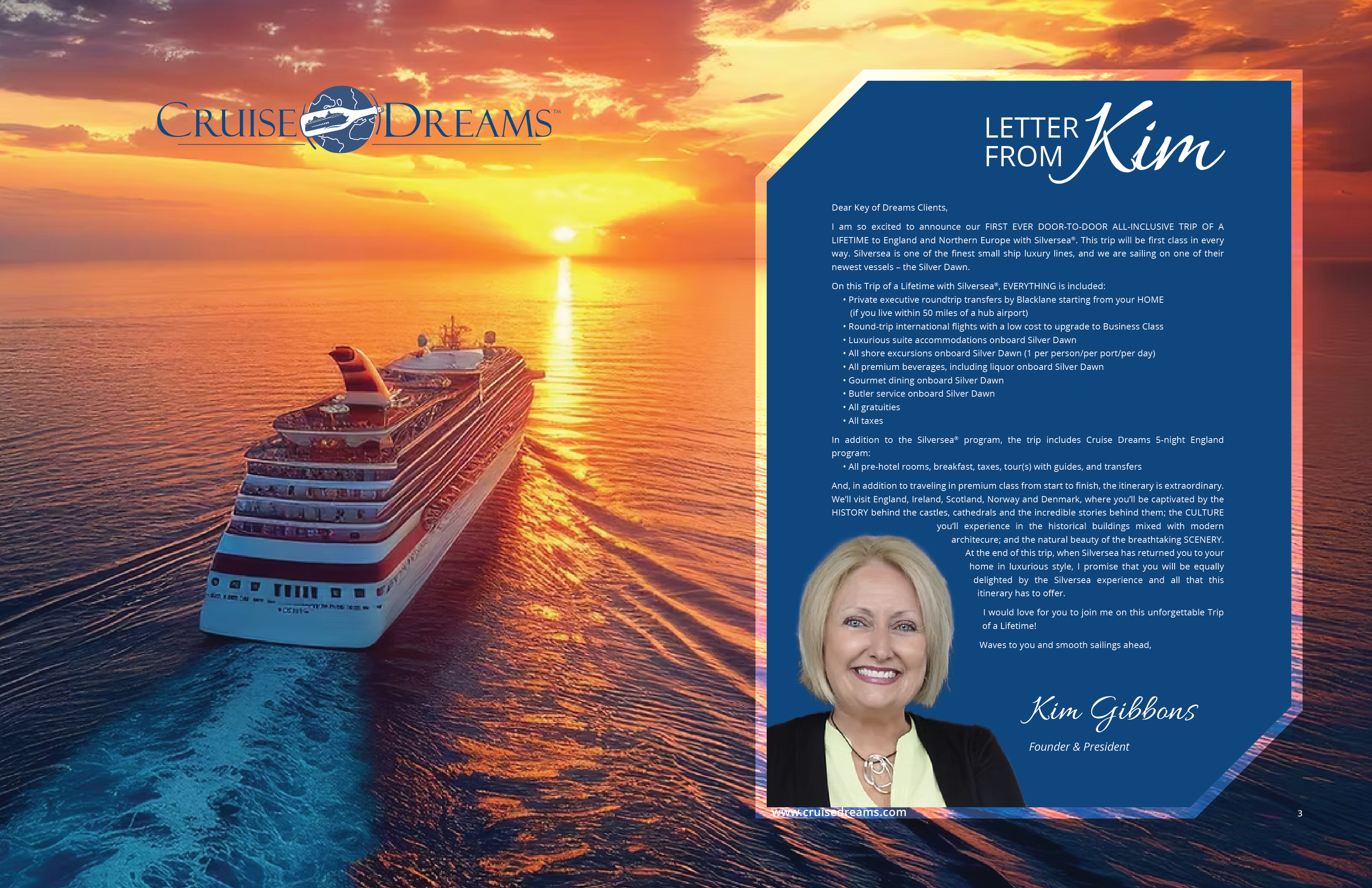 Magazine Design by Ben9Graphic for Cruise Dreams | Design #37618435