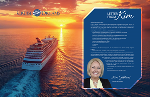Magazine Design by Ben9Graphic for Cruise Dreams | Design: #37618435
