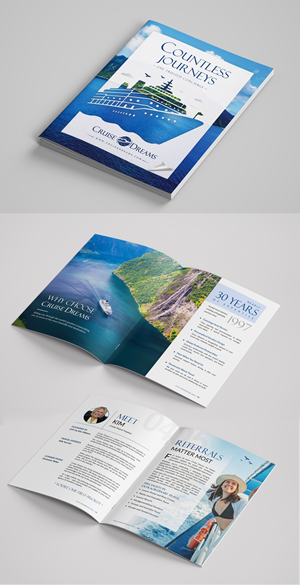 Magazine Design by SAI DESIGNS for Cruise Dreams | Design: #37617168