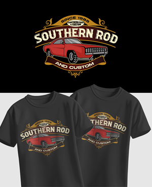 T-shirt Design by debdesign for SOUTHERN ROD AND CUSTOM | Design: #37605546