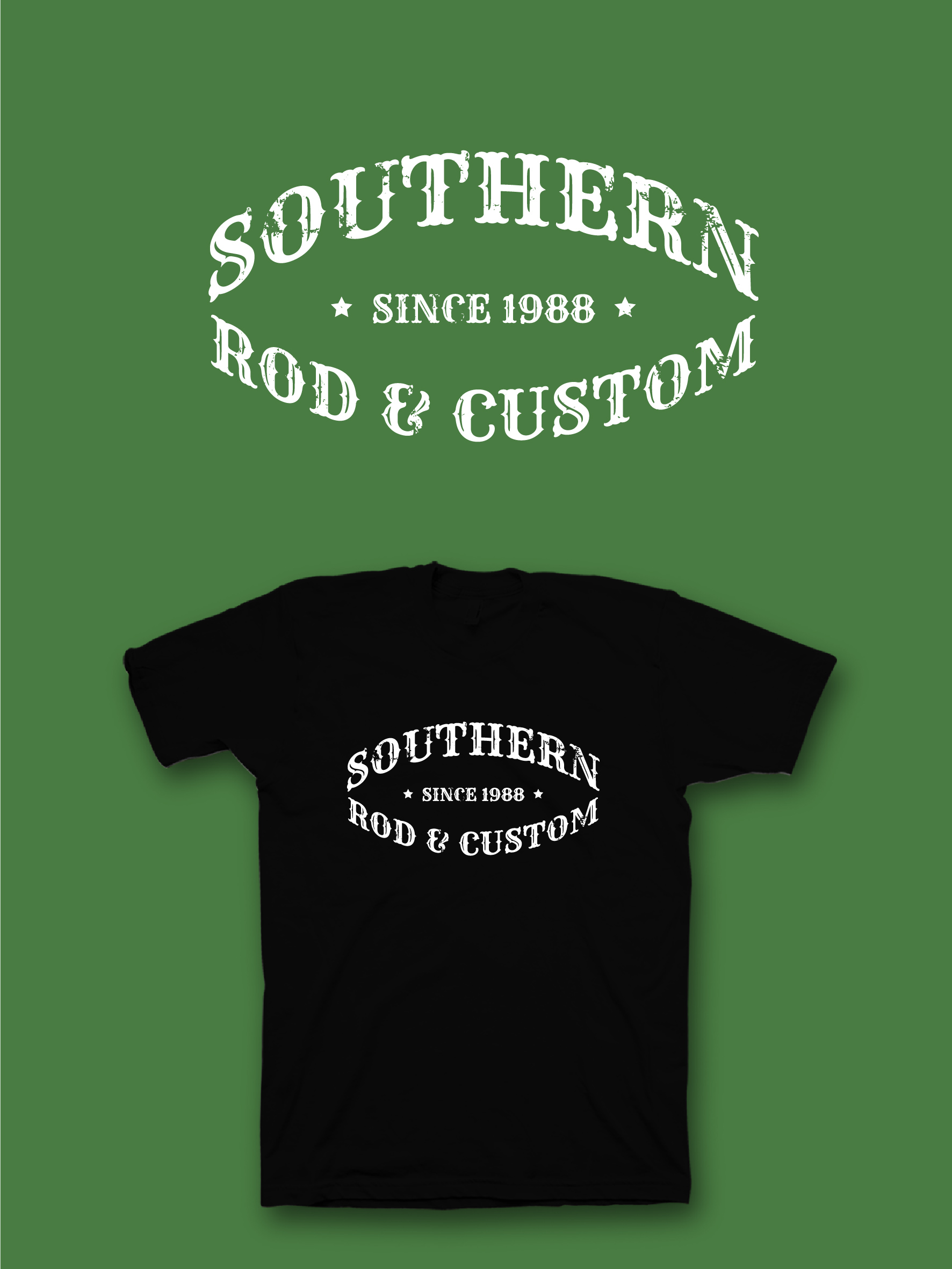 T-shirt Design by saka.aleksandar for SOUTHERN ROD AND CUSTOM | Design #37607359