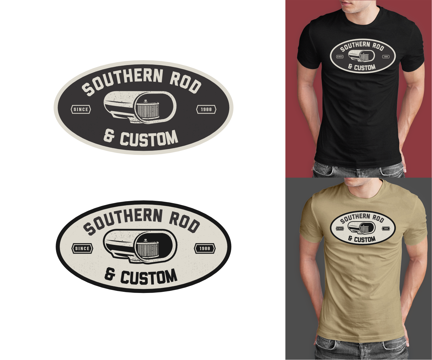 T-shirt Design by ThiagoB for SOUTHERN ROD AND CUSTOM | Design #37606620