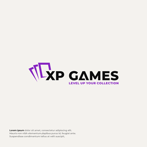 Design an Iconic Logo for our new company "XP Games" – TGC/tabletop games hobby store