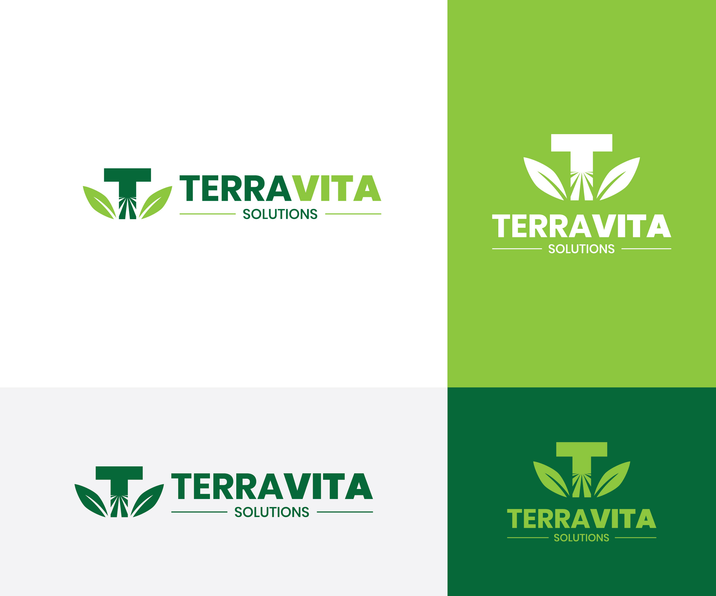 Logo Design by UsagiRabbit for TerraVita Solutions | Design #37614130