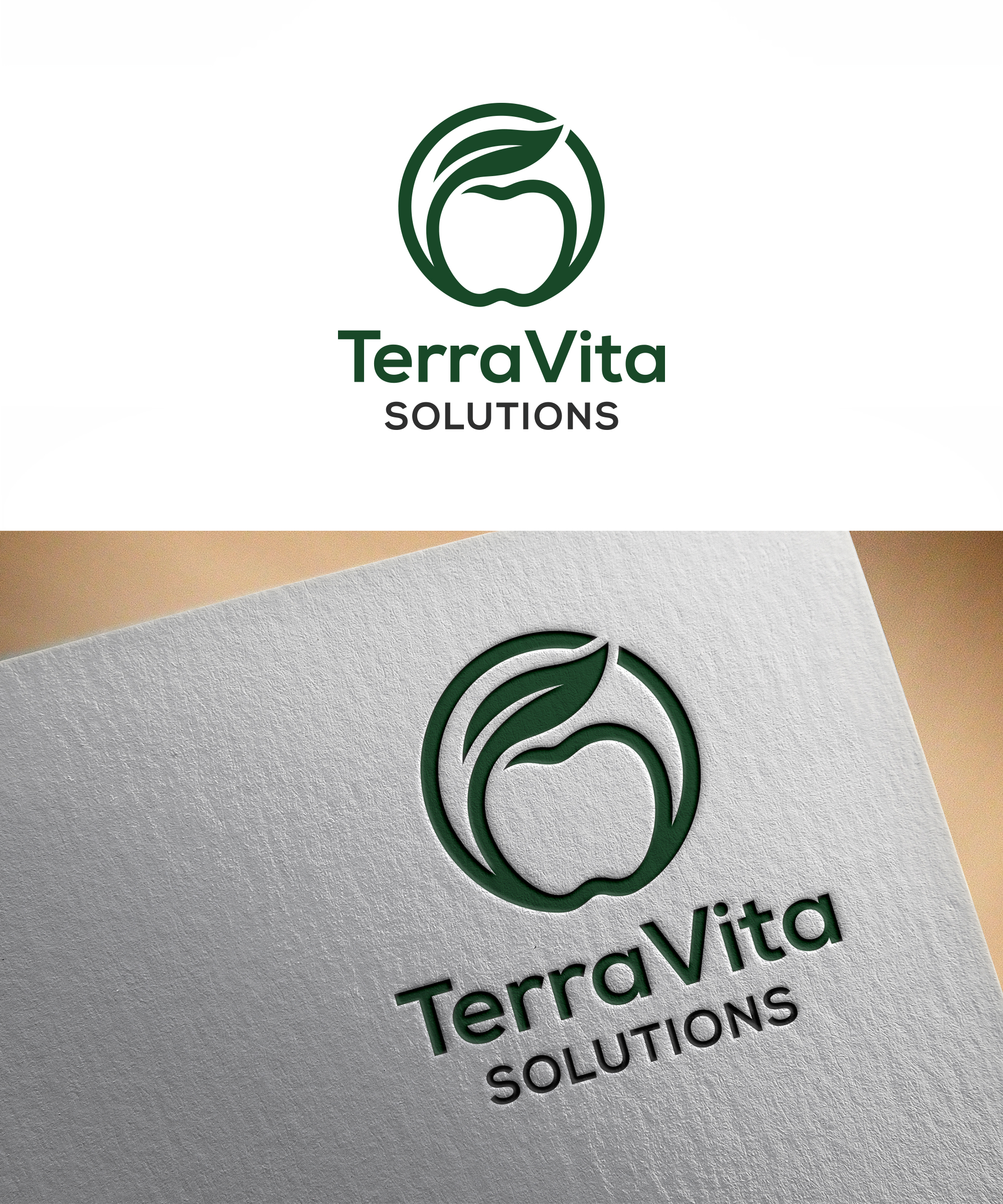 Logo Design by Visionary Creations for TerraVita Solutions | Design #37615891
