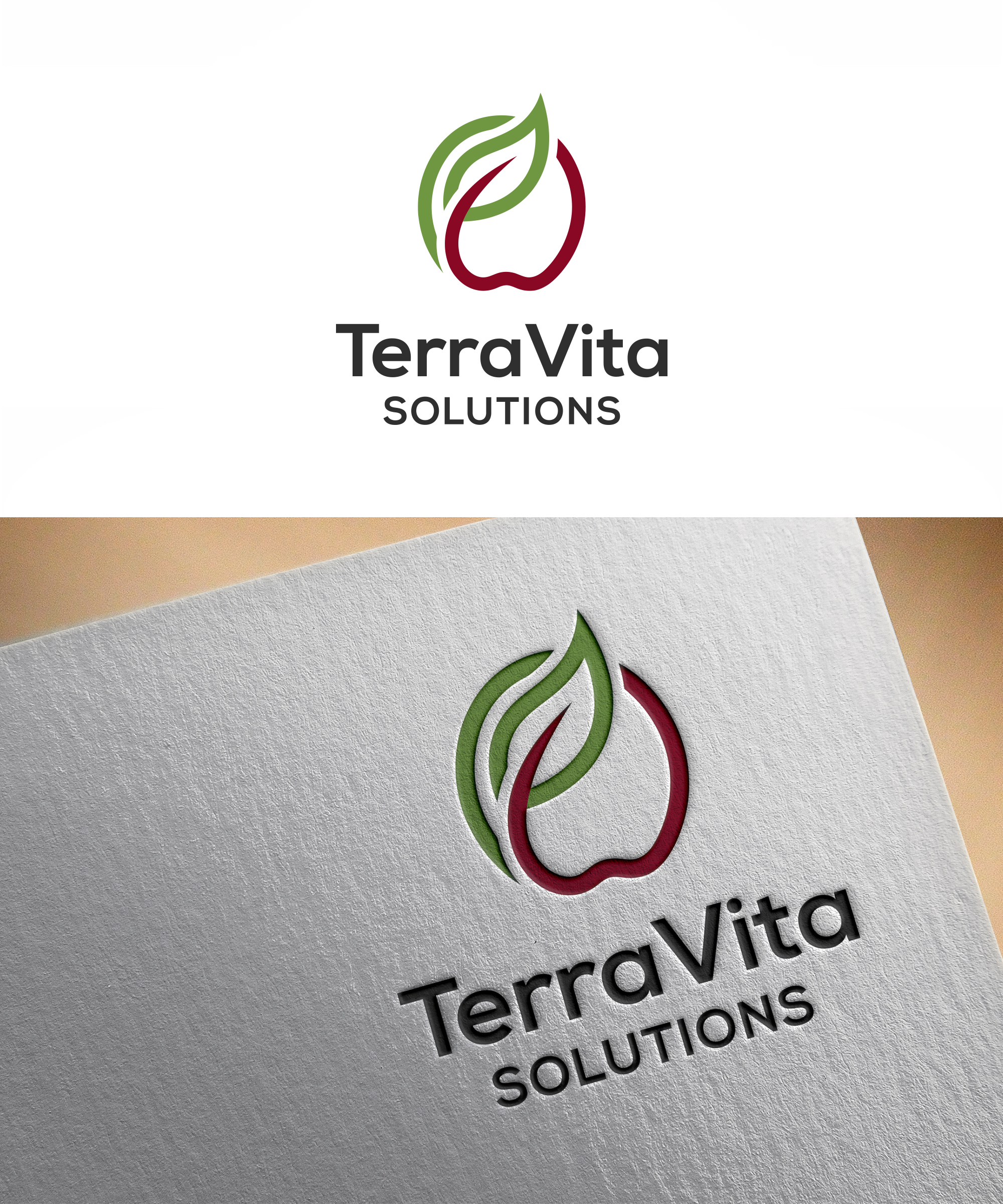 Logo Design by Visionary Creations for TerraVita Solutions | Design #37615897
