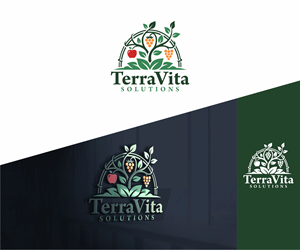 Logo Design by alkaline for TerraVita Solutions | Design: #37608363