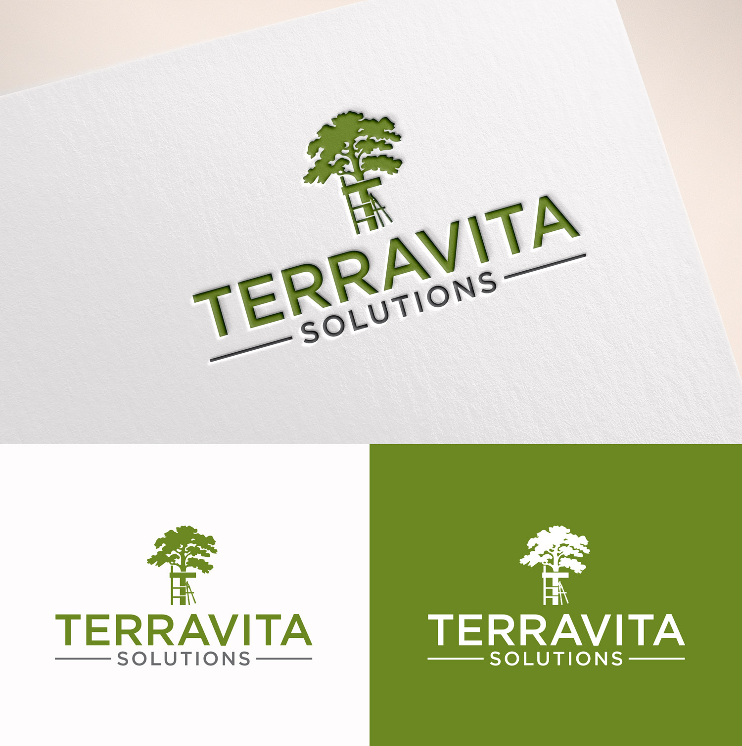 Logo Design by M Art & Design for TerraVita Solutions | Design #37609052