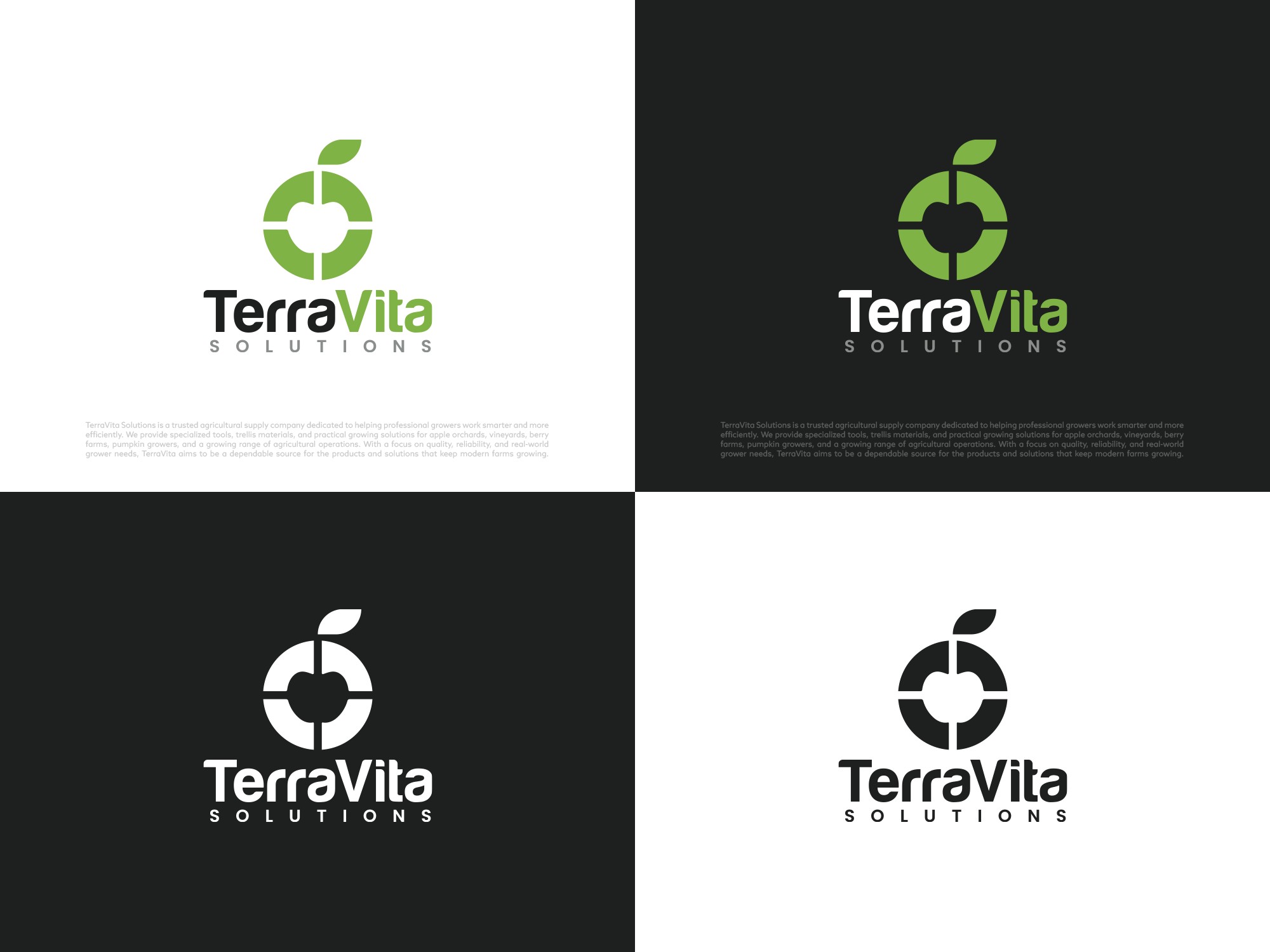 Logo Design by COLOUR CREATIVE for TerraVita Solutions | Design #37759265