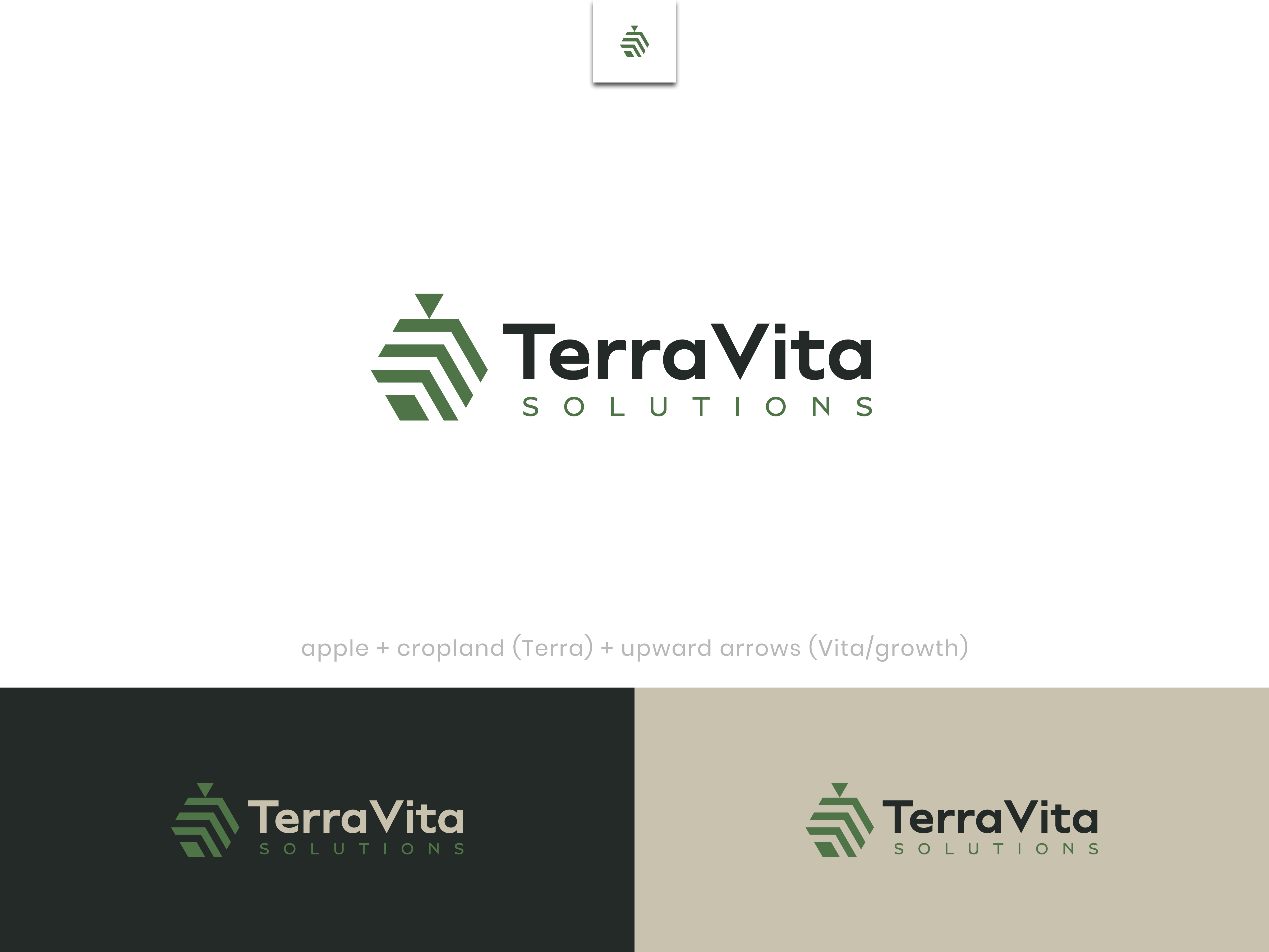 Logo Design by Ensignia for TerraVita Solutions | Design #37631286
