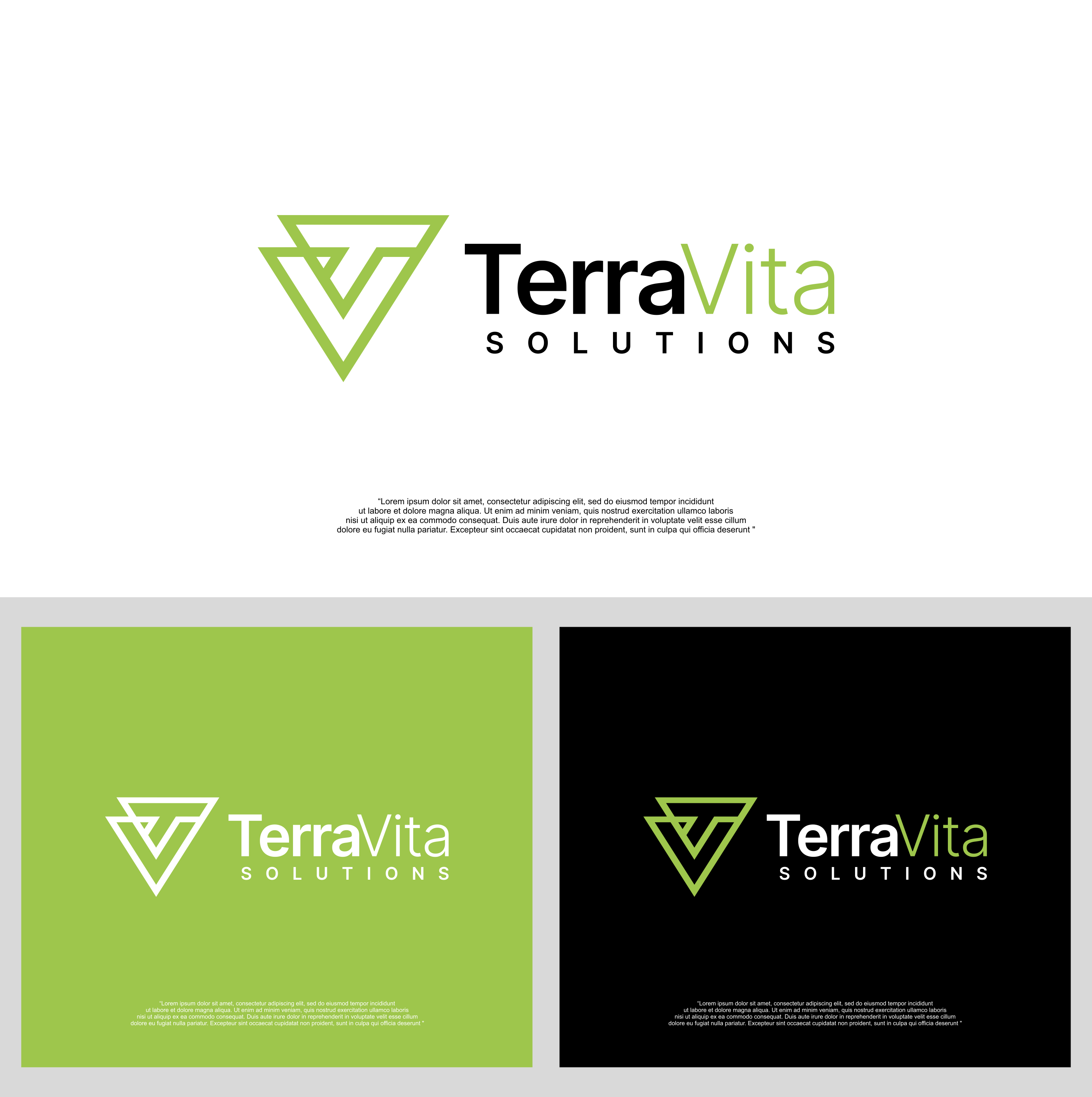 Logo Design by izdihaar studio for TerraVita Solutions | Design #37612124