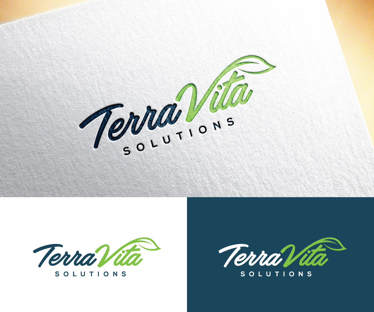 Logo Design by WB NAG for TerraVita Solutions | Design #37609481