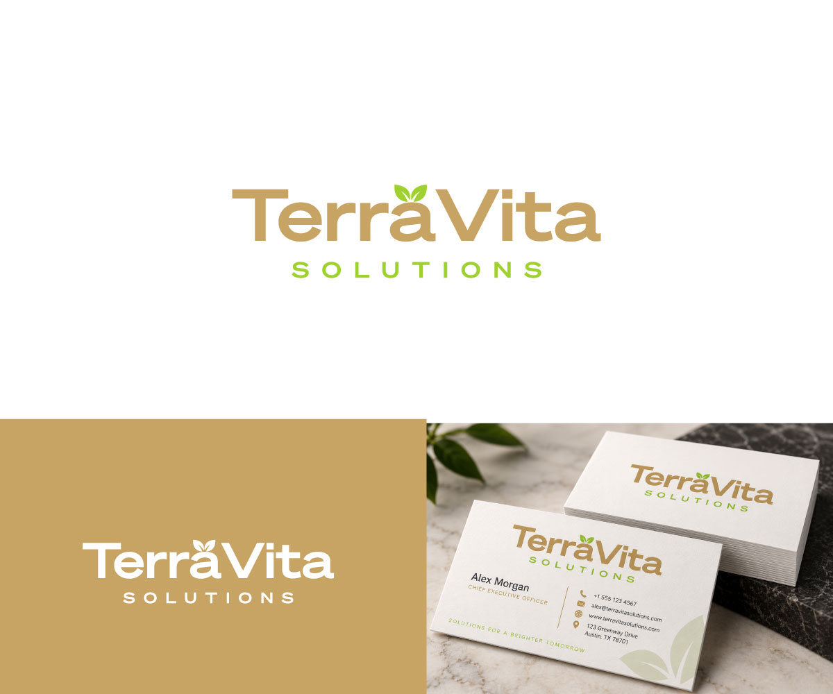Logo Design by belayat733 for TerraVita Solutions | Design #37650287