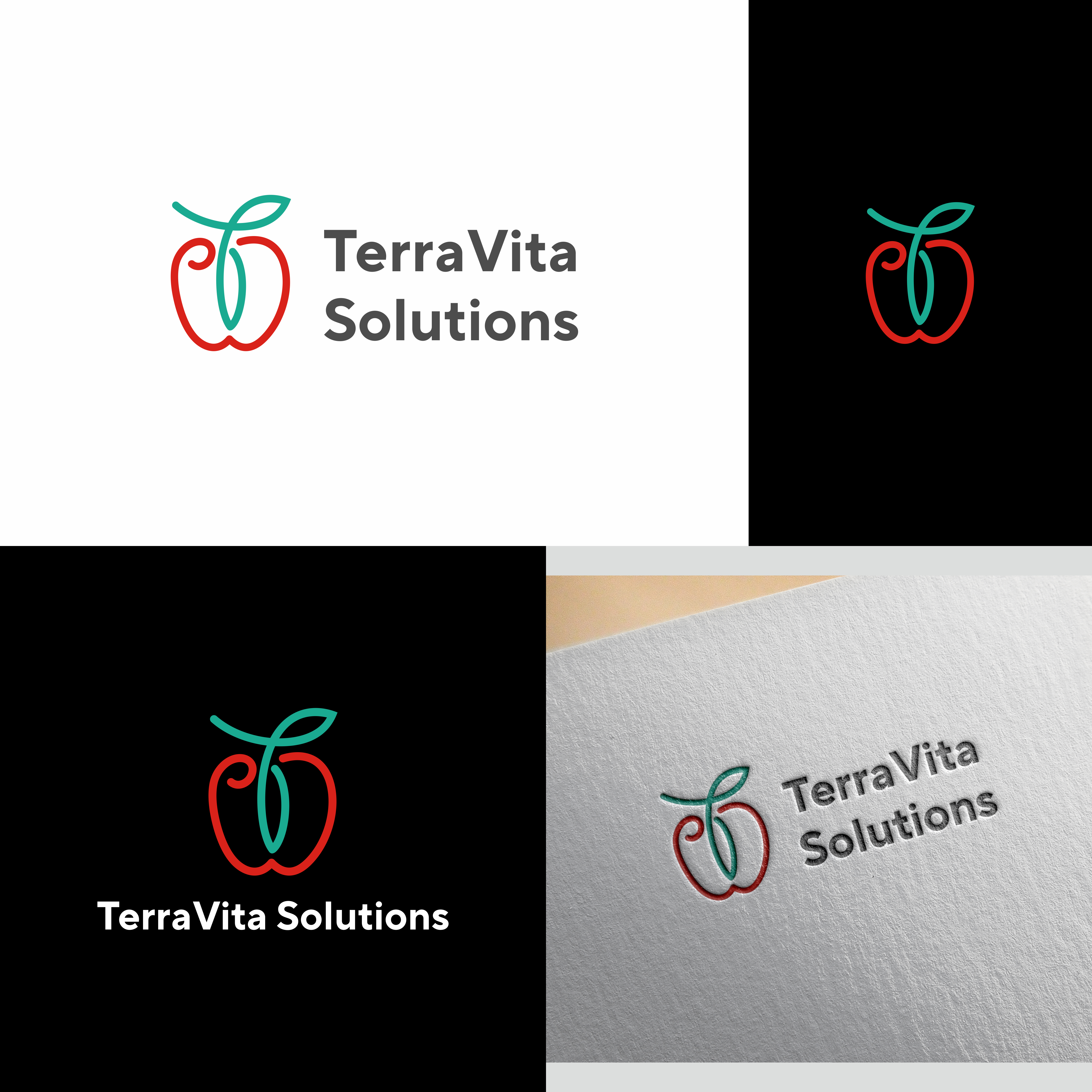 Logo Design by noktah for TerraVita Solutions | Design #37618919