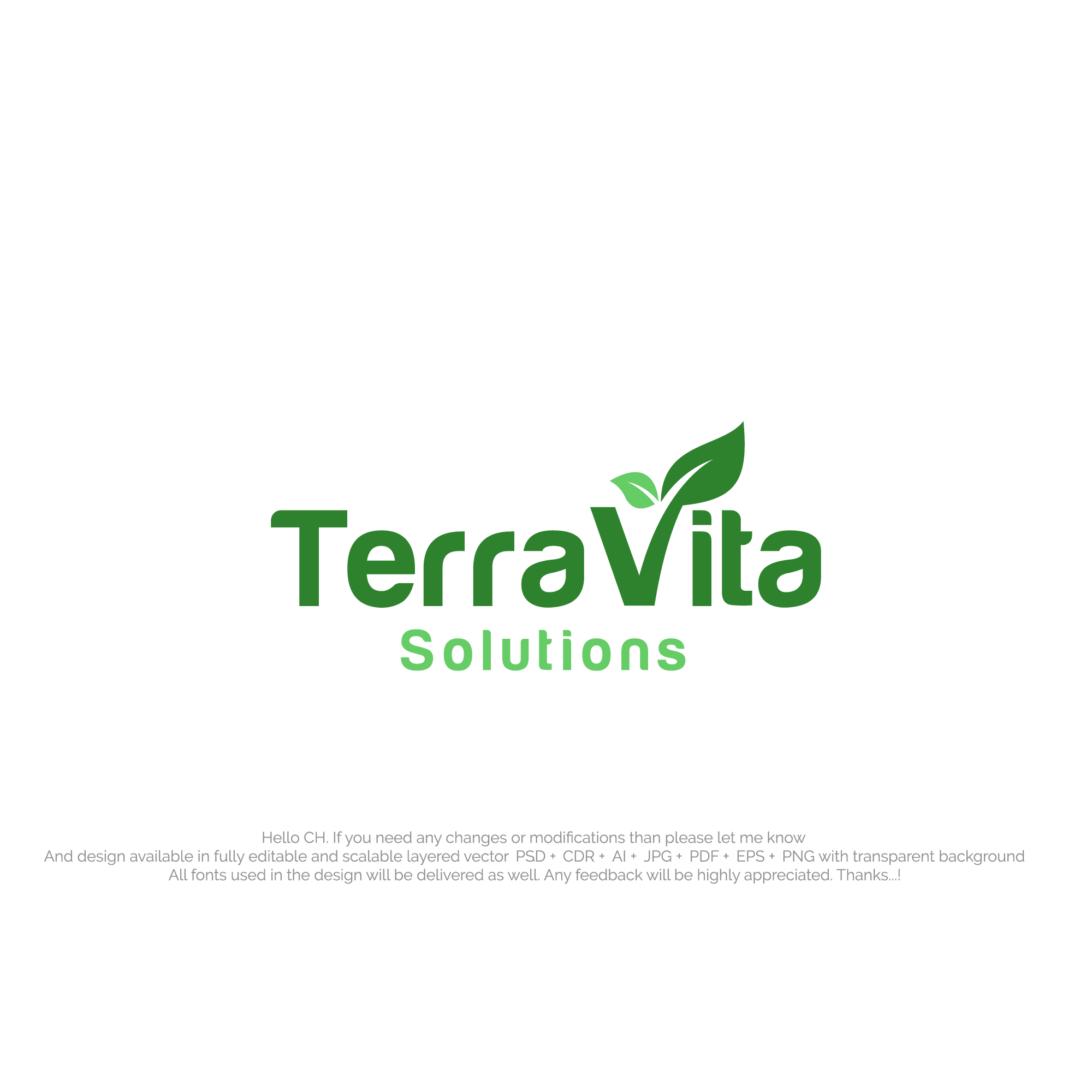 Logo Design by NexaBrand for TerraVita Solutions | Design #37608251