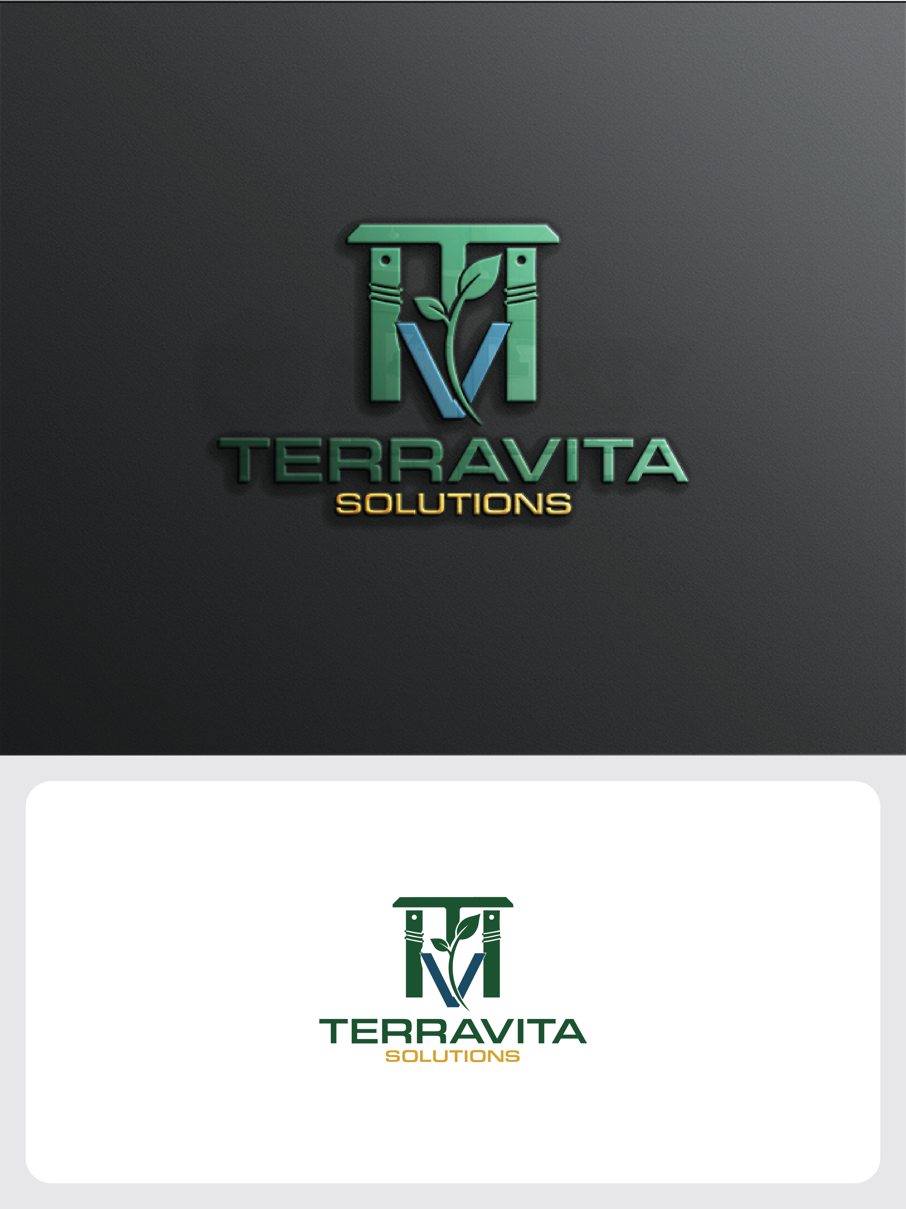 Logo Design by raju.creative for TerraVita Solutions | Design #37611998