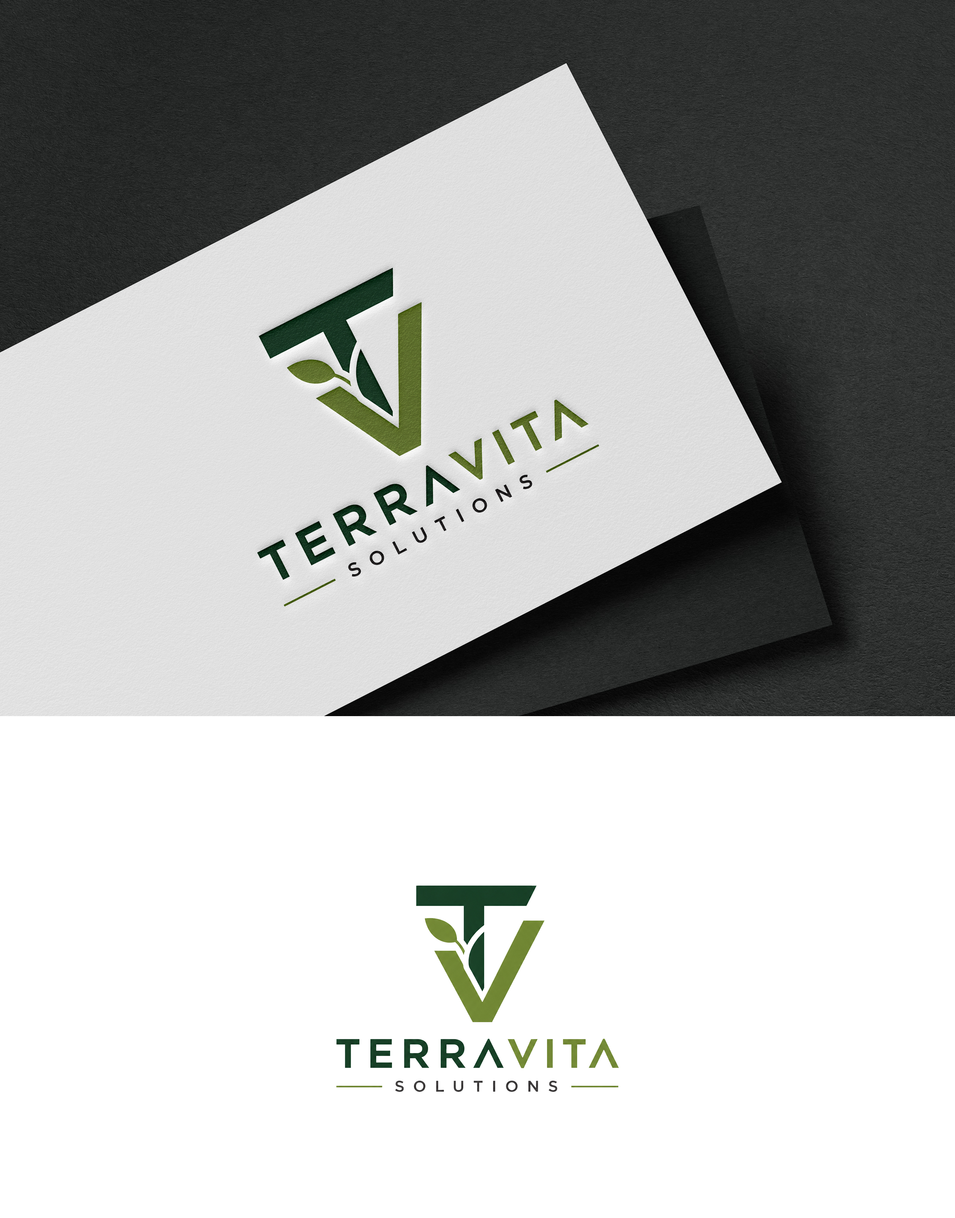 Logo Design by LogoLoot for TerraVita Solutions | Design #37657518