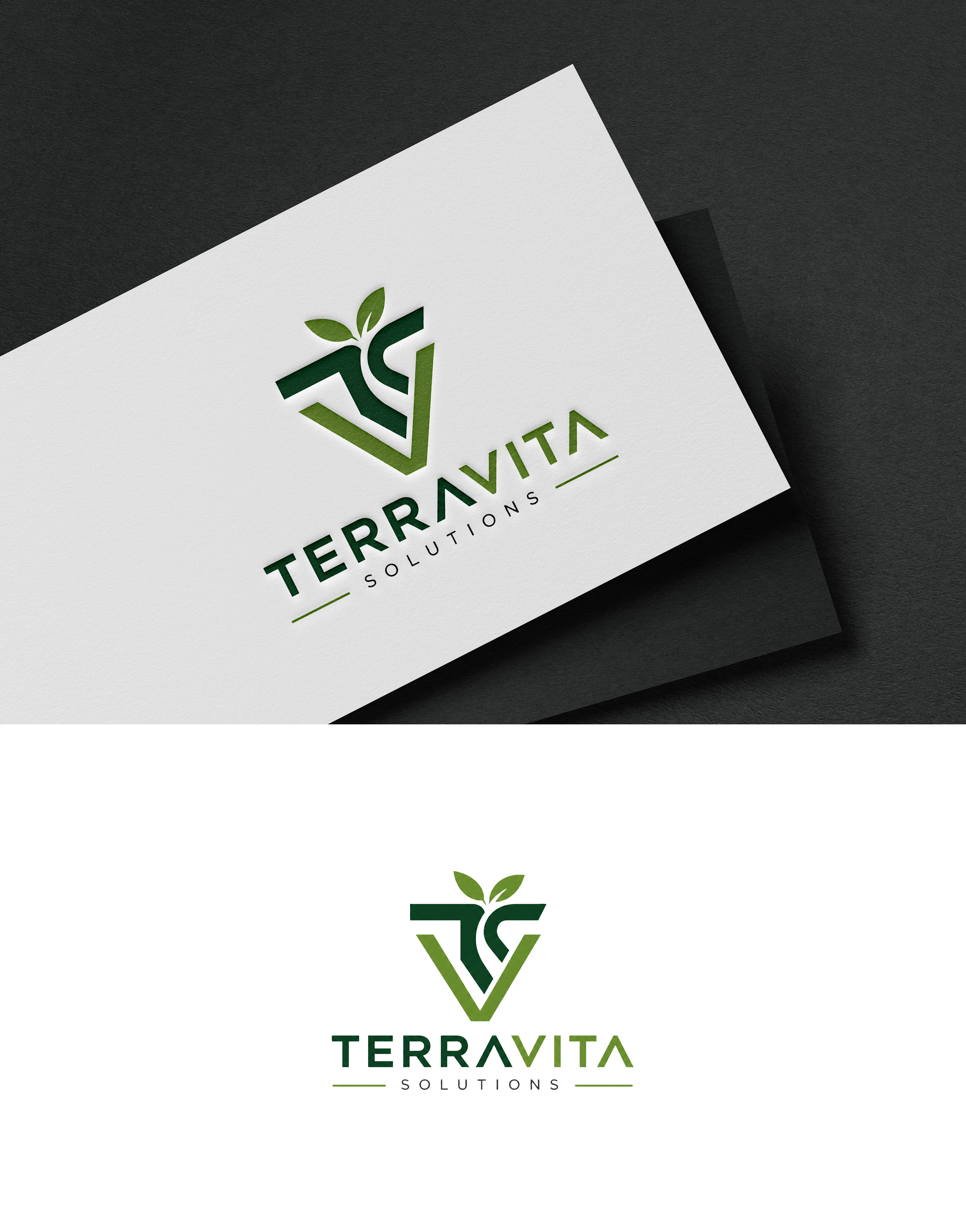 Logo Design by LogoLoot for TerraVita Solutions | Design #37657523