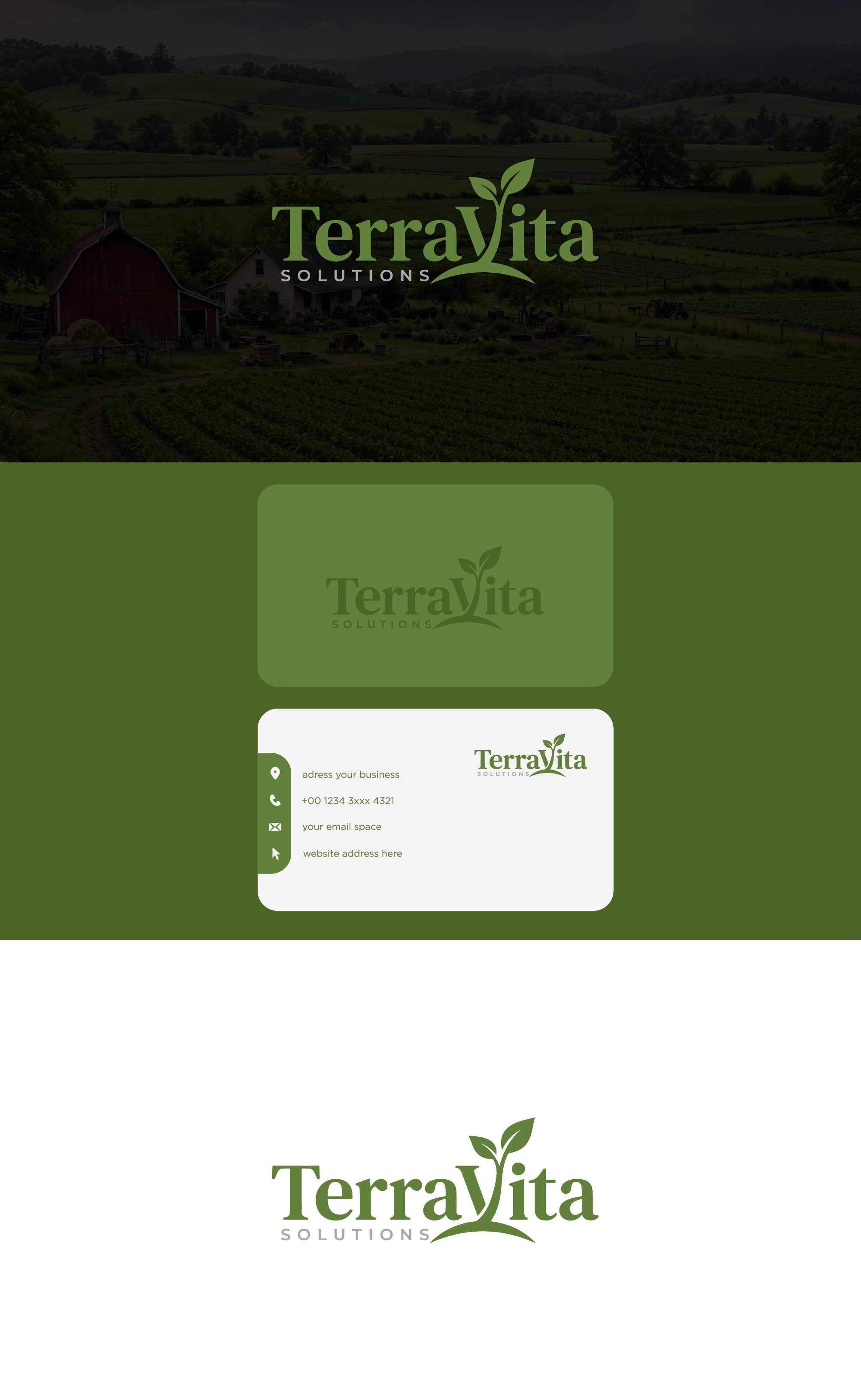 Logo Design by Annapoorna Design Co for TerraVita Solutions | Design #37630691