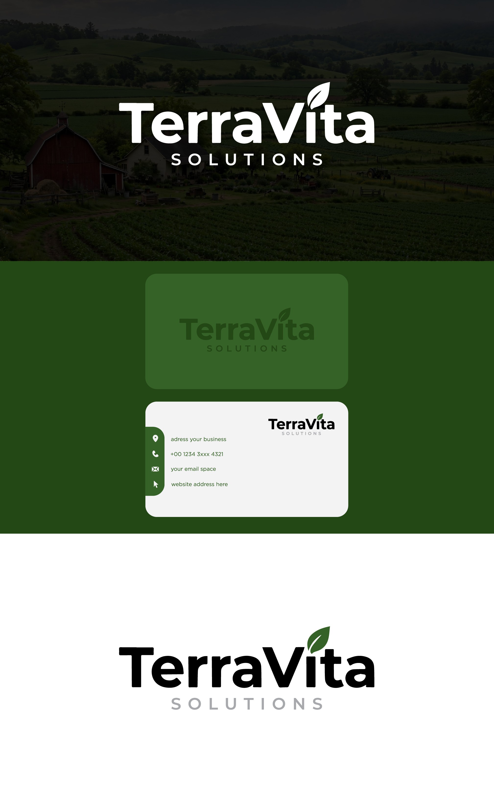 Logo Design by Annapoorna Design Co for TerraVita Solutions | Design #37630696