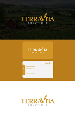Logo Design by Annapoorna Design Co for TerraVita Solutions | Design: #37630716