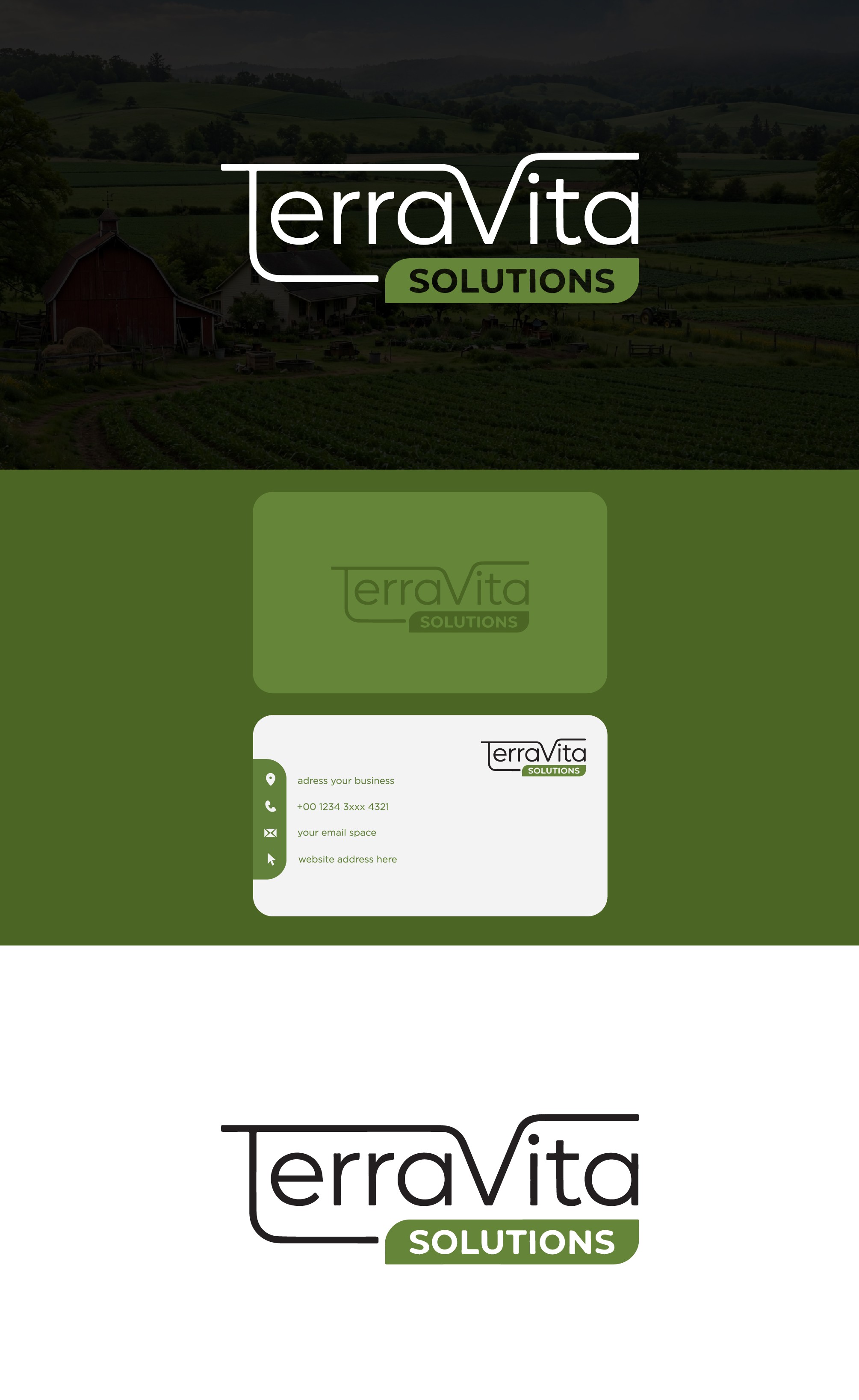 Logo Design by Annapoorna Design Co for TerraVita Solutions | Design #37630717