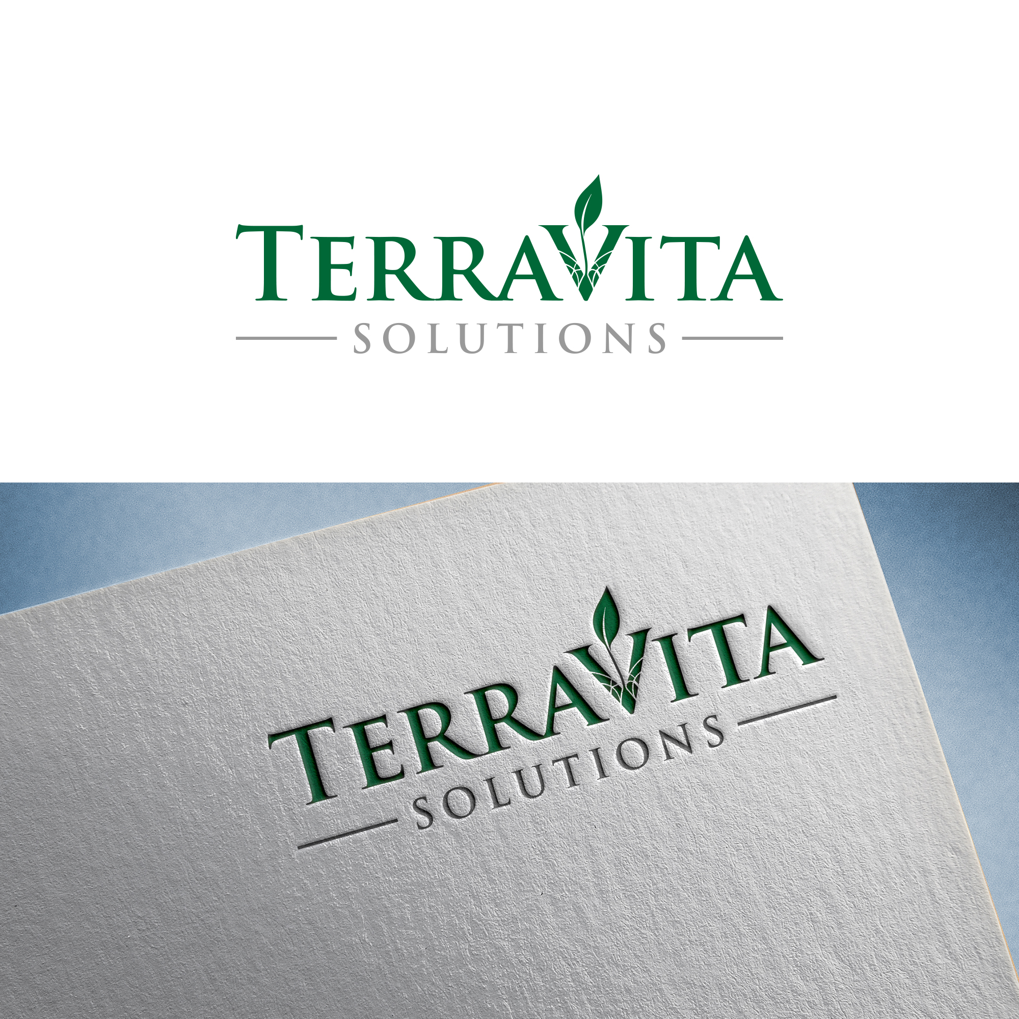 Logo Design by Veni  Studio for TerraVita Solutions | Design #37616380