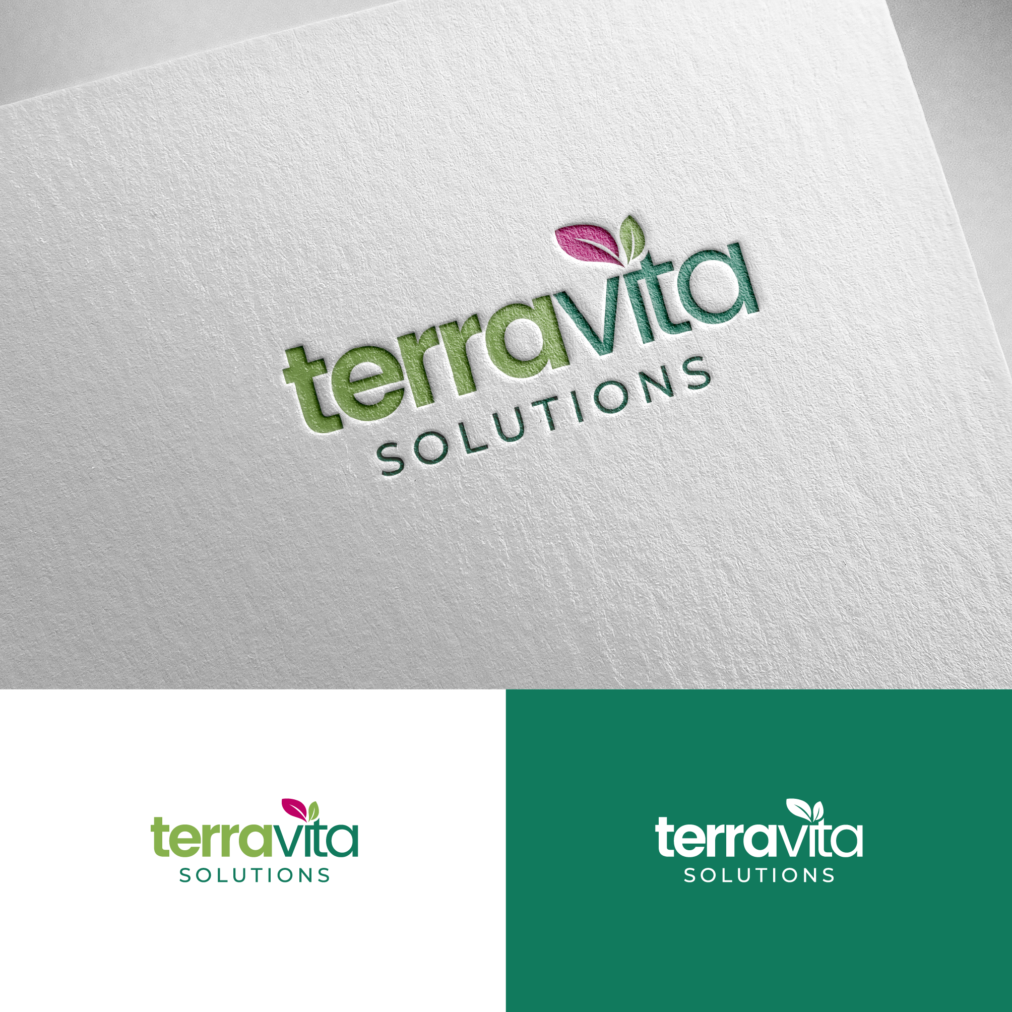 Logo Design by alzac for TerraVita Solutions | Design #37628789