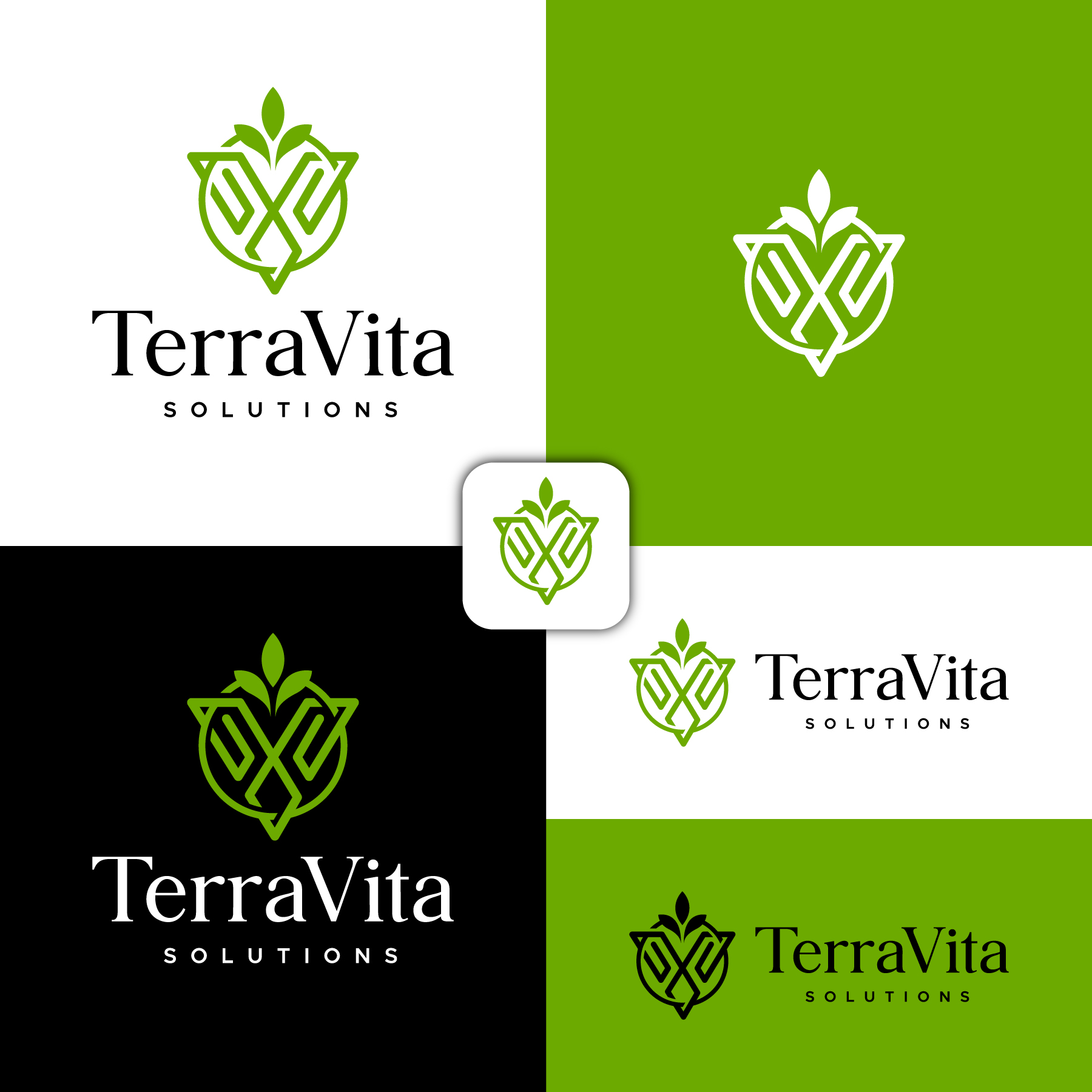 Logo Design by debdesign for TerraVita Solutions | Design #37609670