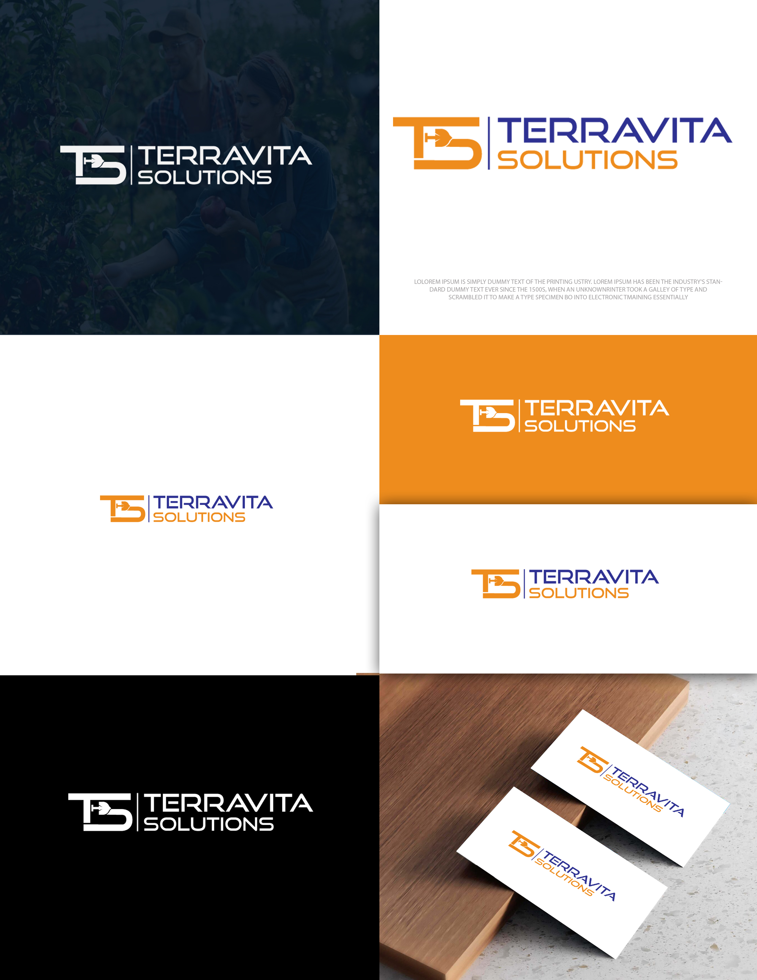 Logo Design by zebronicgraphic for TerraVita Solutions | Design #37618066