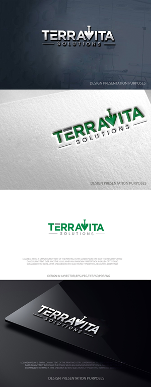 Logo Design by zebronicgraphic for TerraVita Solutions | Design: #37618070