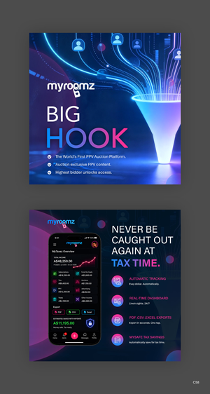 Graphic Design by pb for New MyRoomzCo Pty Ltd | Design: #37614317