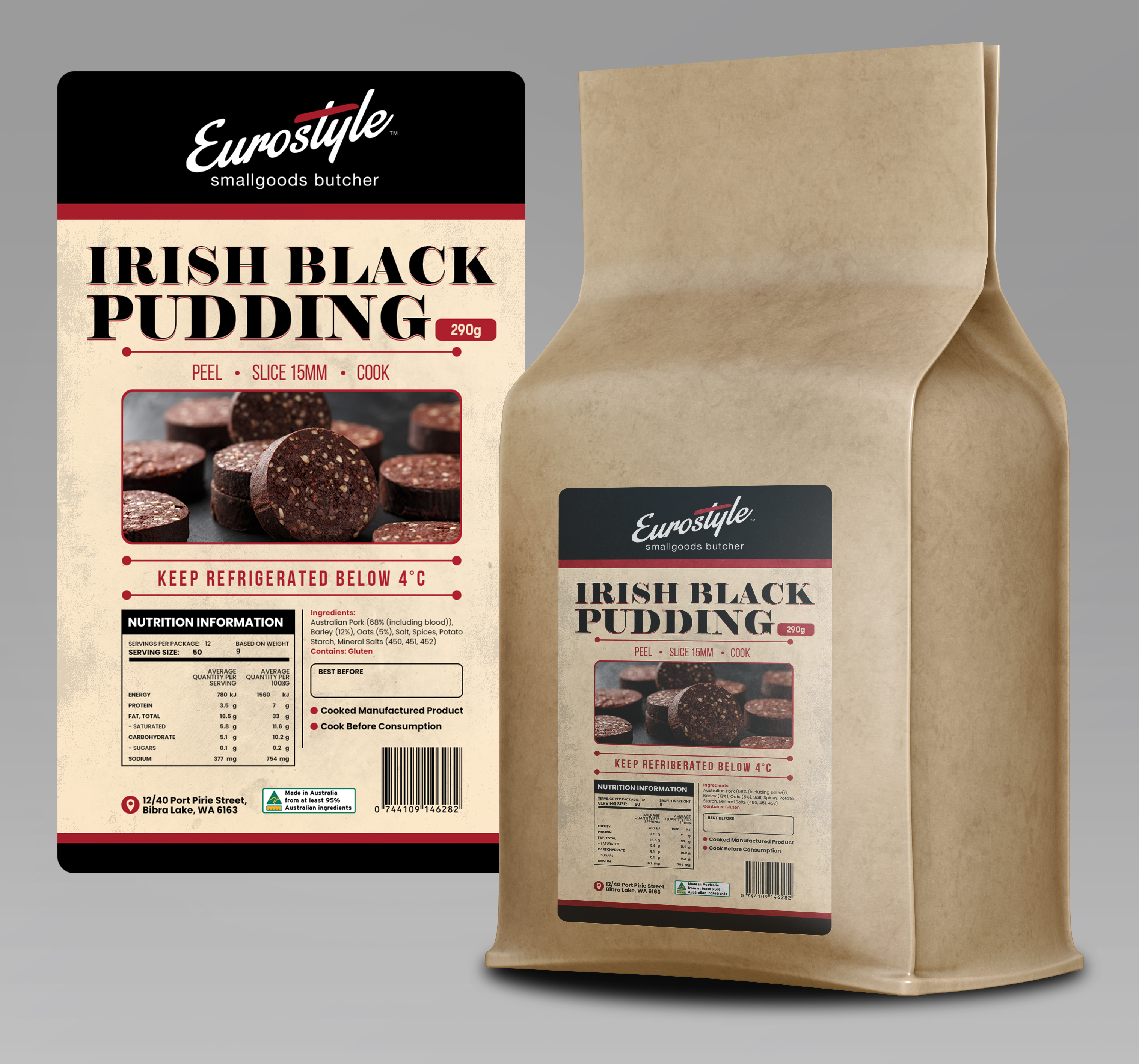 Label Design by Graphic Storm for Eurostyle Smallgoods | Design #37617370