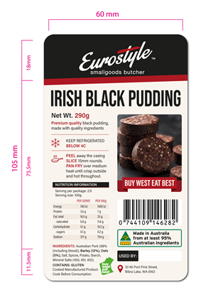 Label Design by Talha Baslik for Eurostyle Smallgoods | Design: #37628845