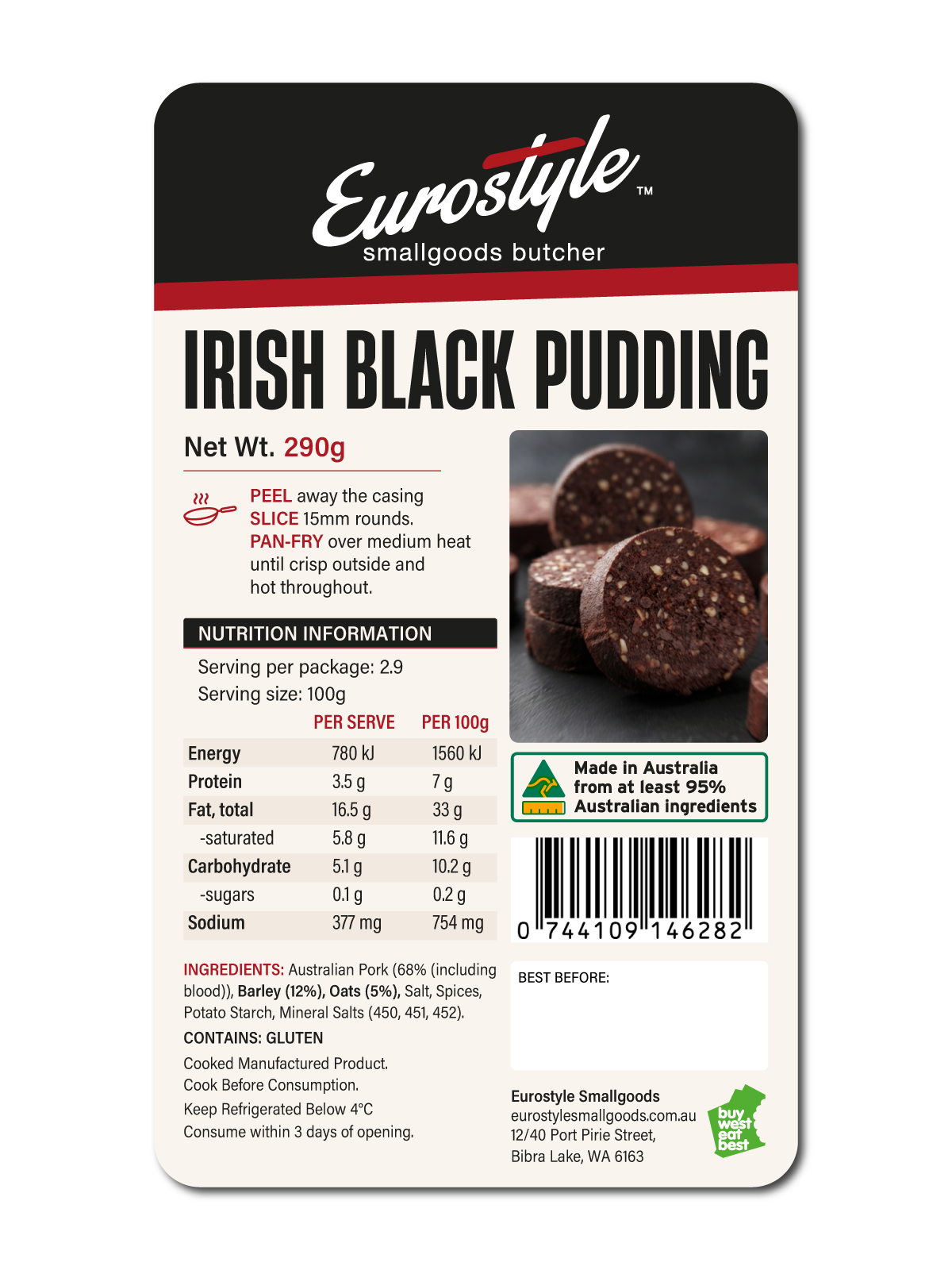 Label Design by Talha Baslik for Eurostyle Smallgoods | Design #37647067