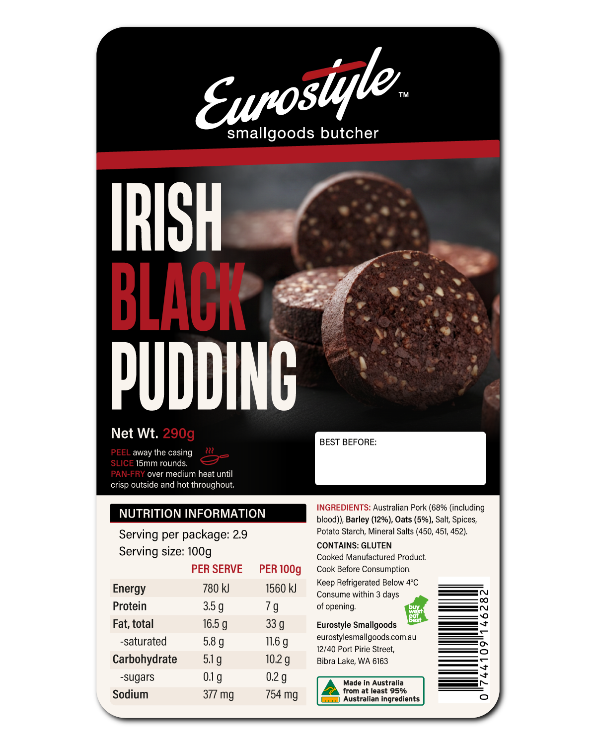 Label Design by Talha Baslik for Eurostyle Smallgoods | Design #37647587