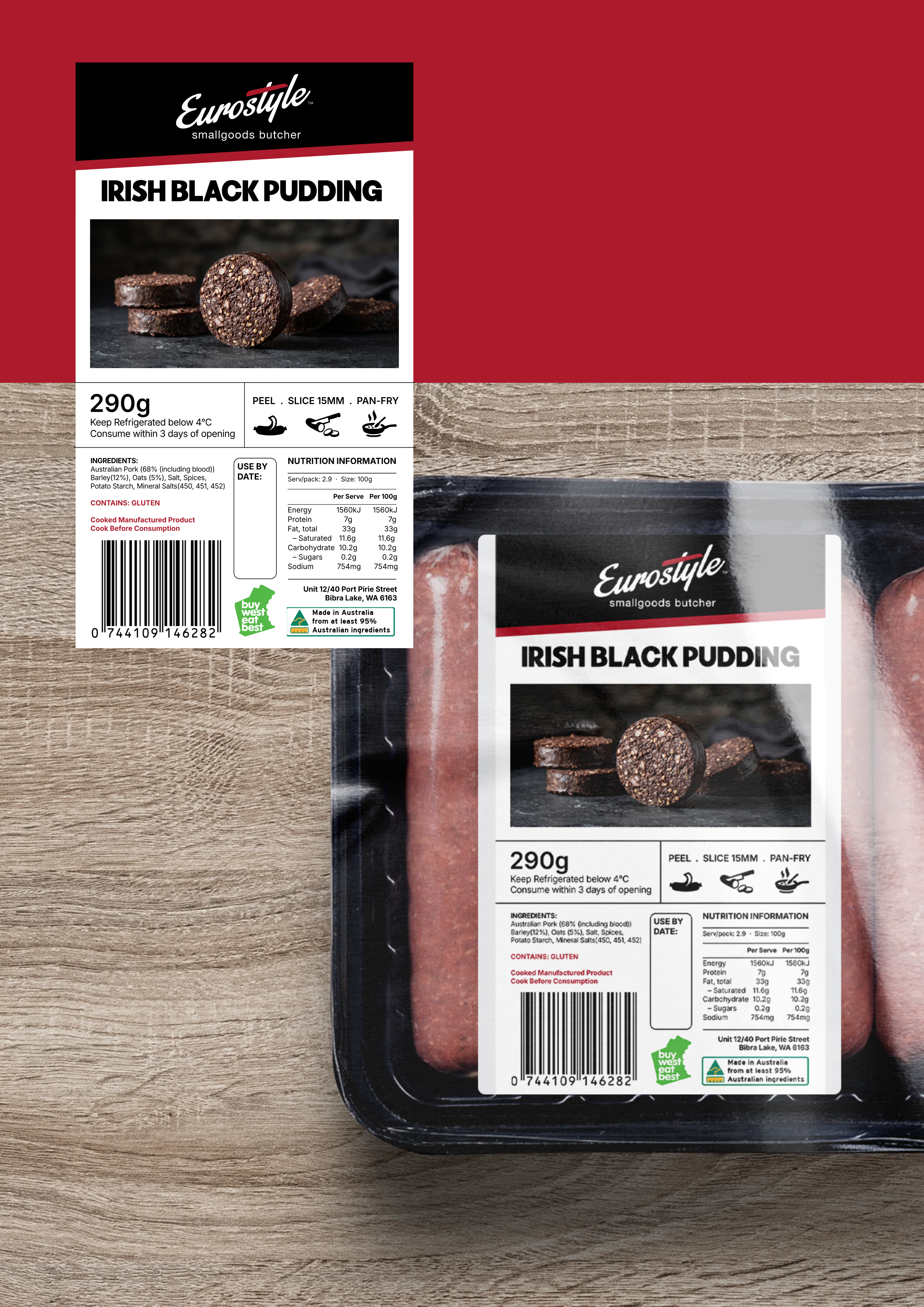 Label Design by r3ddy for Eurostyle Smallgoods | Design #37630540
