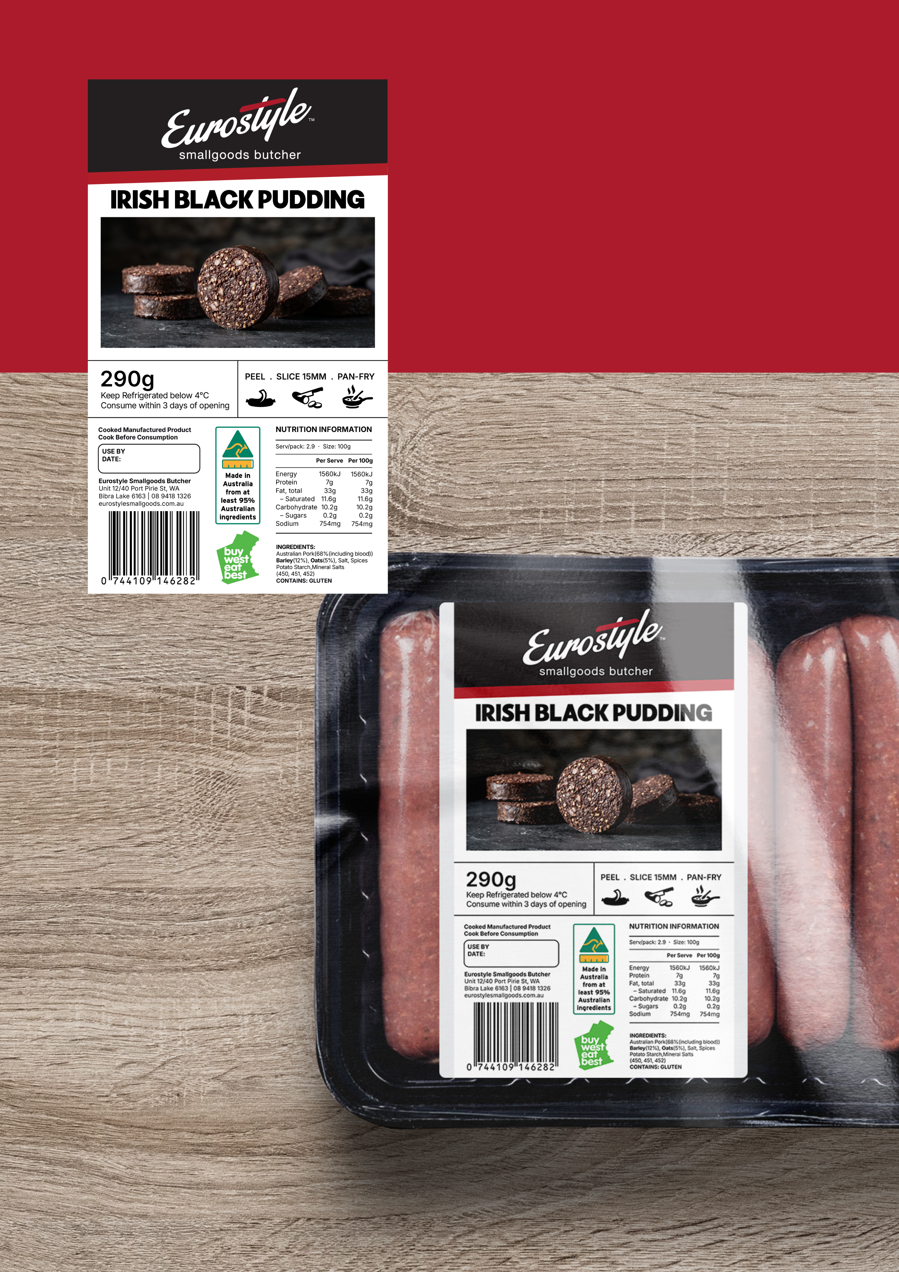 Label Design by r3ddy for Eurostyle Smallgoods | Design #37645217