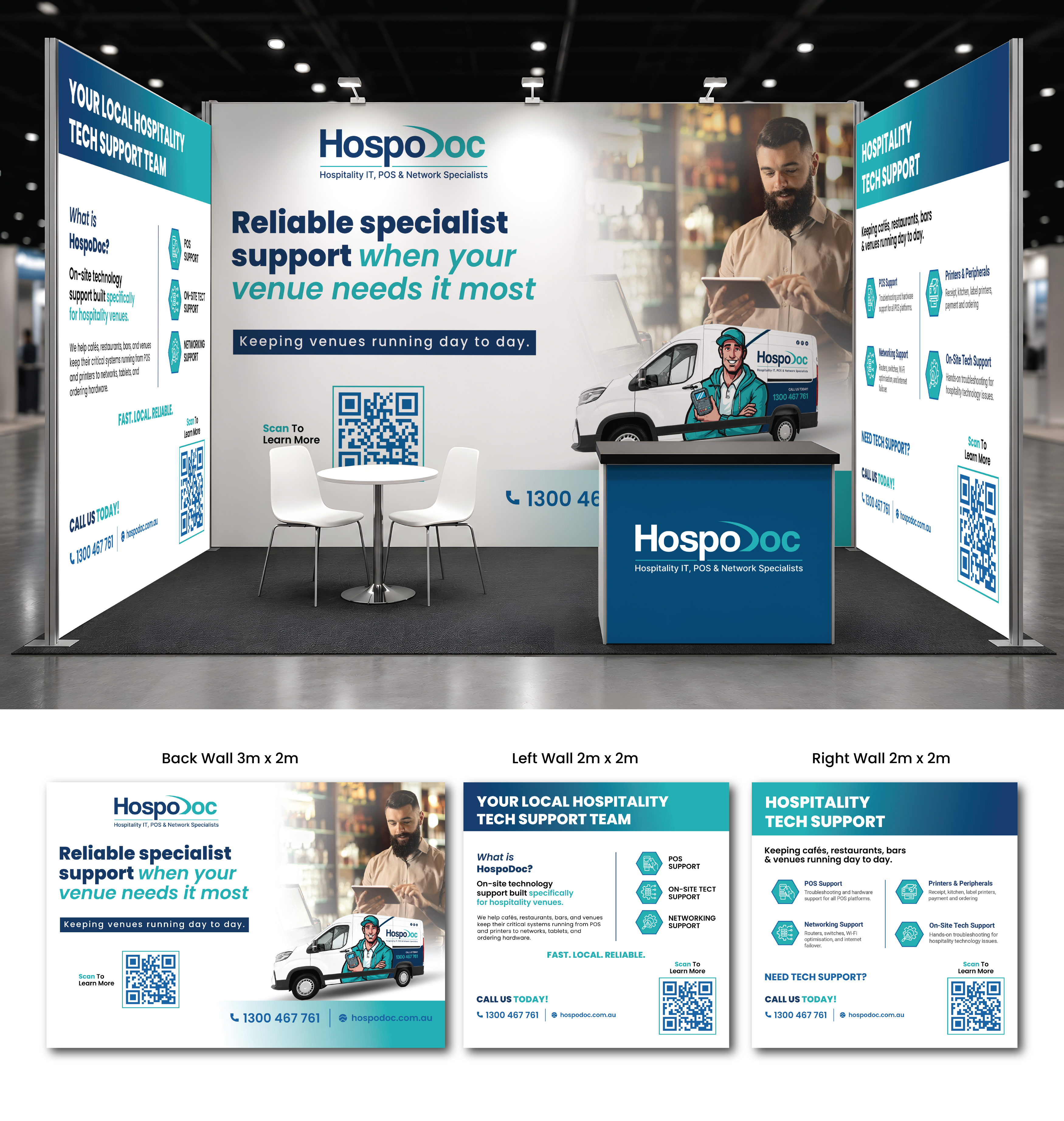 Trade Show Booth Design by grappikstar for this project | Design #37628761