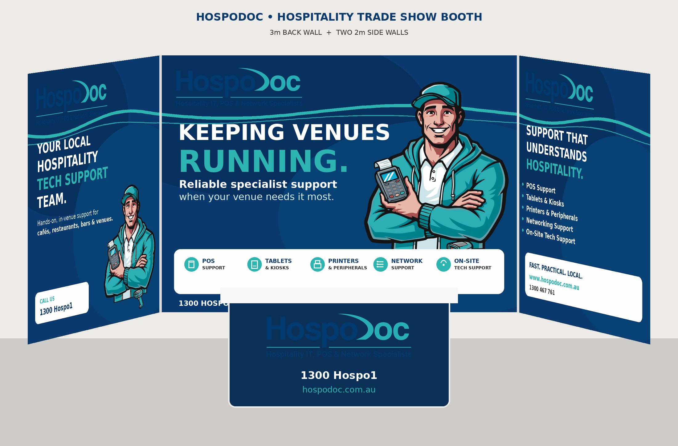 Trade Show Booth Design by Giovanni for this project | Design #37615078