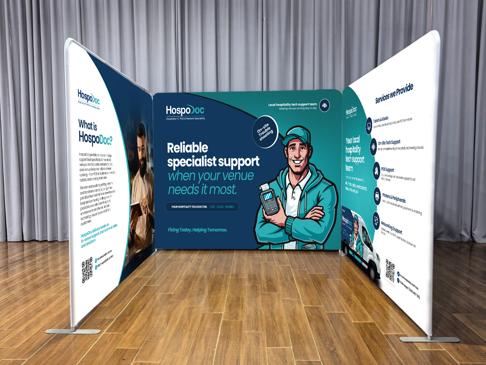 Trade Show Booth Design by NZ Creatives for this project | Design: #37620338