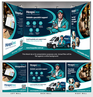 Trade Show Booth Design by Stan$oul for this project | Design: #37616102
