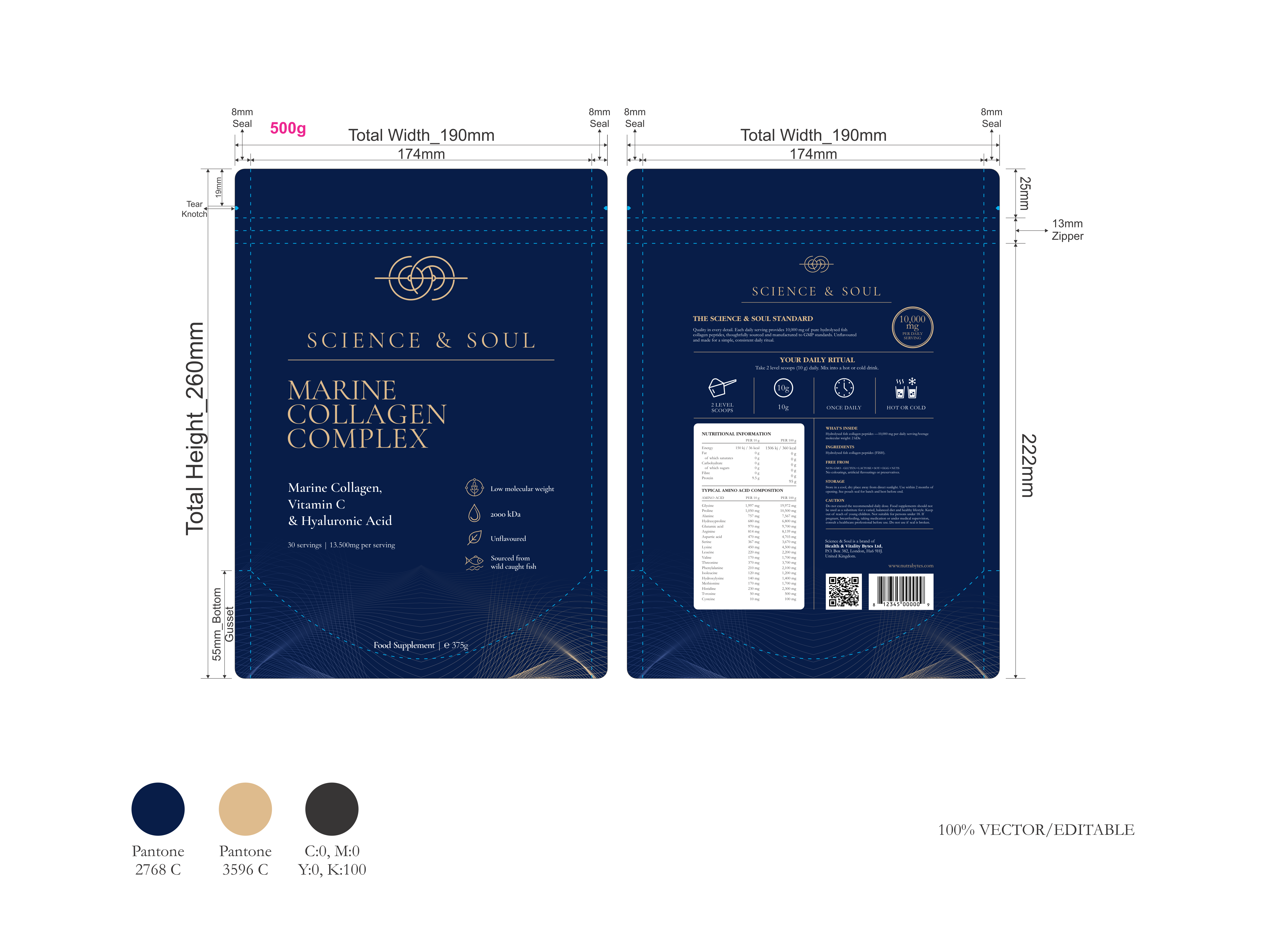Etikett-Design von dadaMEDIA für WWW.NUTRABYTES.COM | Design #37613823