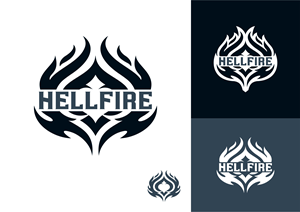 Logo for a whitewater kayak called Hellfire