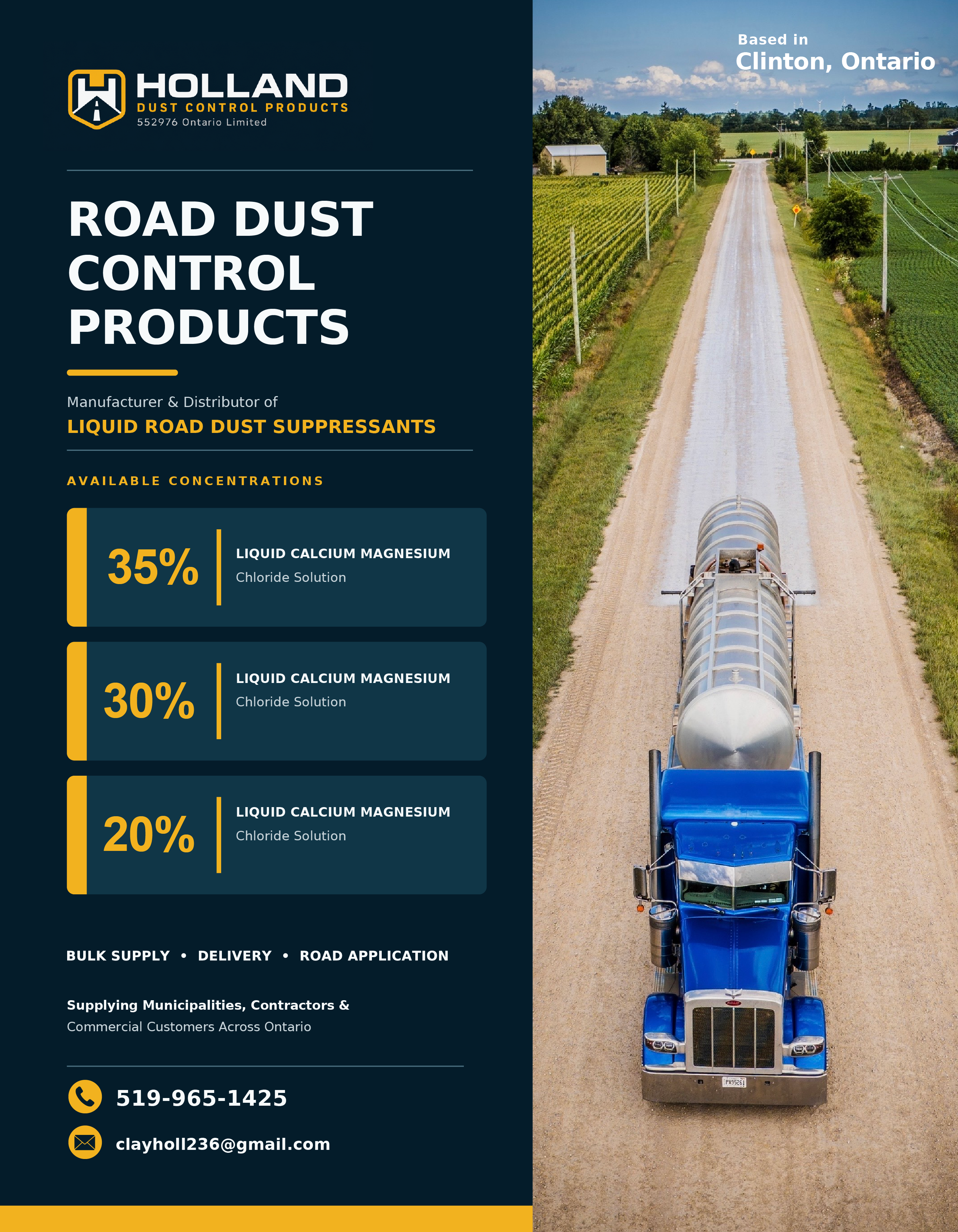 Advertisement Design by Tech Nova for 552976 Ontario Limited - Holland | Design #37614650