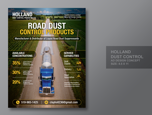 2026 Holland Dust Control Municipal Advertisement