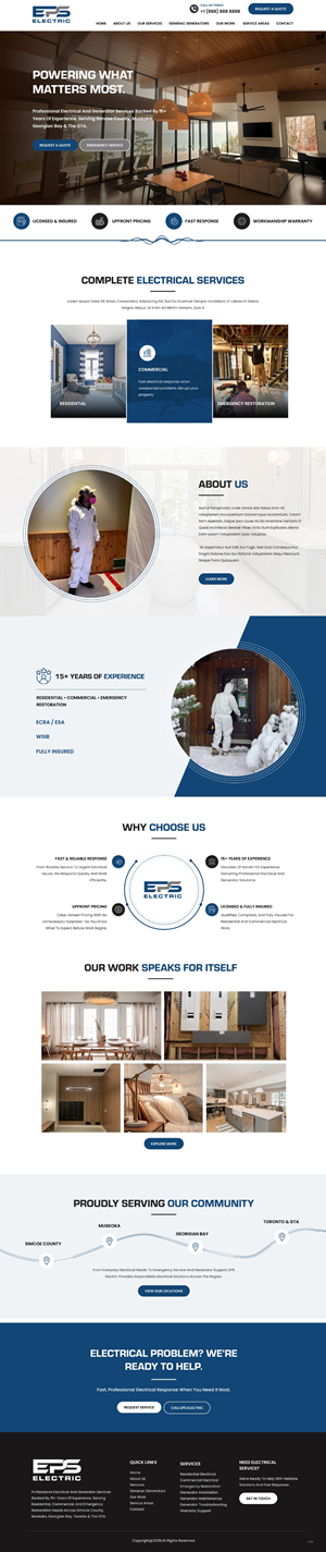 Web Design by pb for this project | Design: #37617072