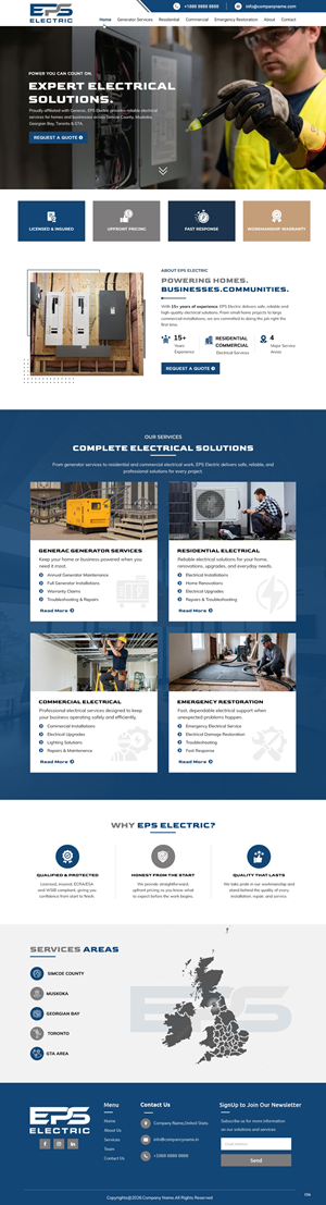 Web Design by pb for this project | Design: #37617075