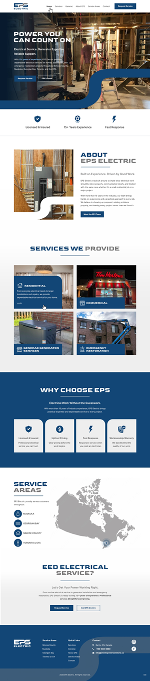 Web Design by pb for this project | Design: #37617079